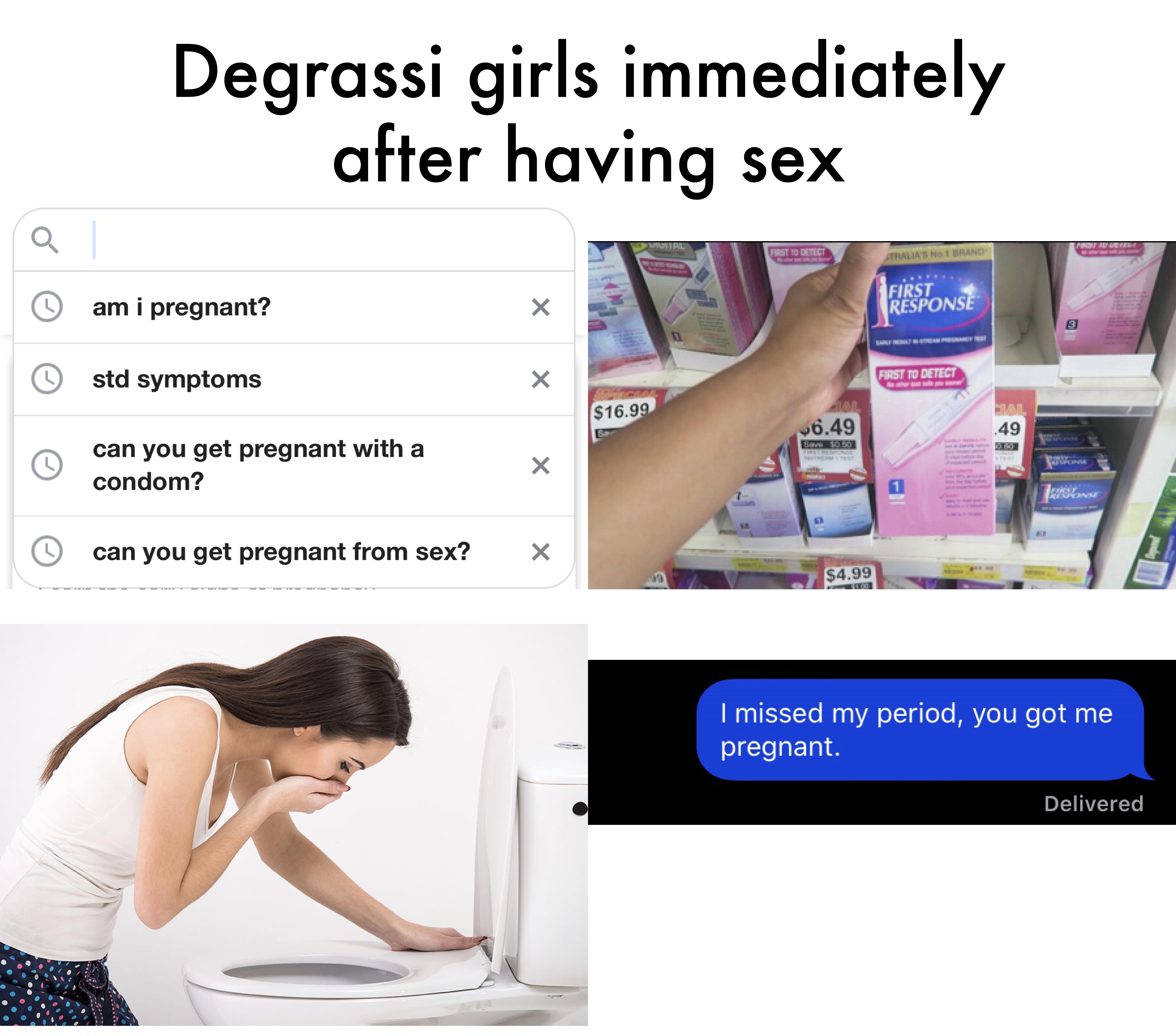 If you didn’t have a pregnancy scare did you really even have sex