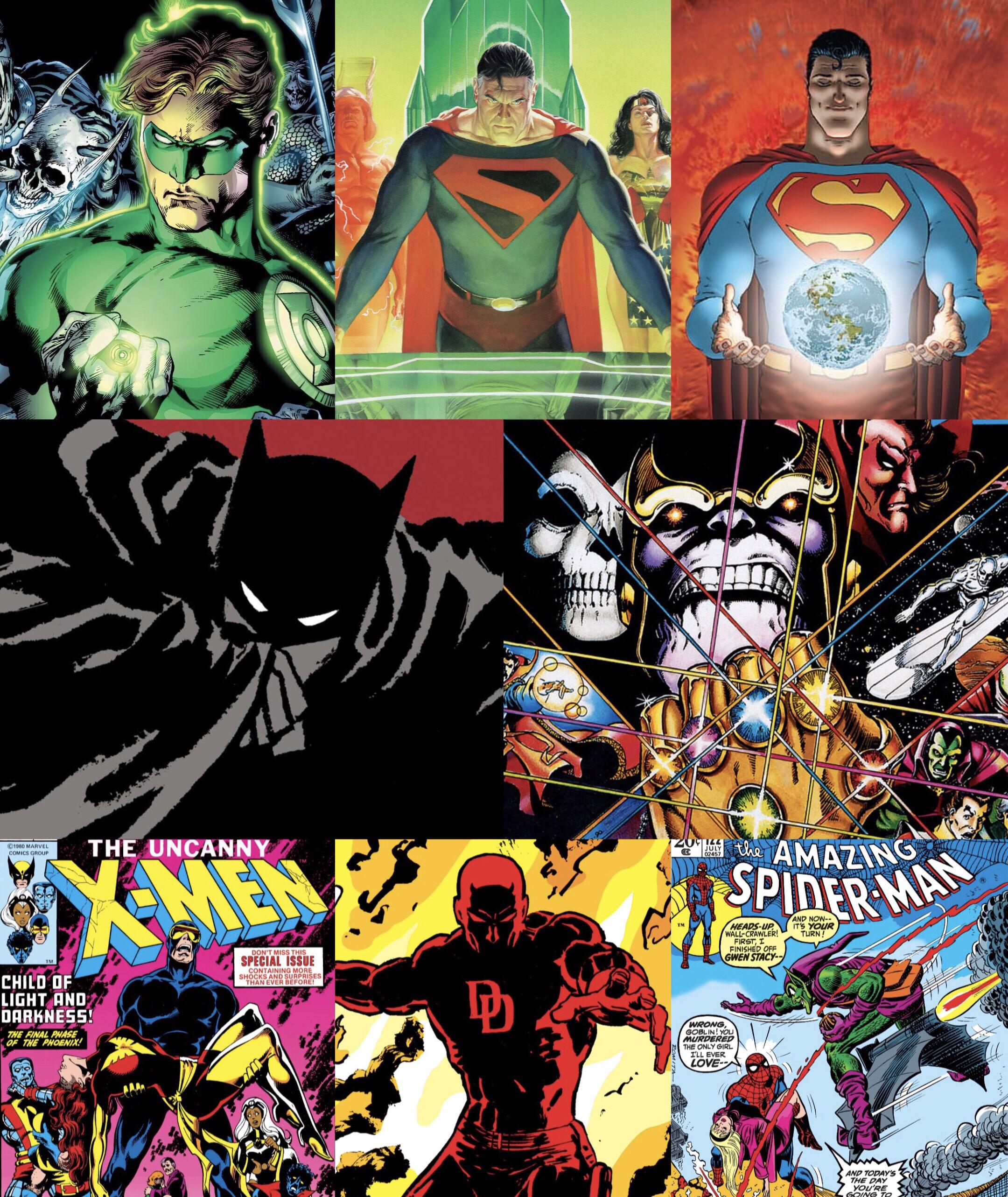 What are your all time most favourite Marvel/DC comic stories/graphic