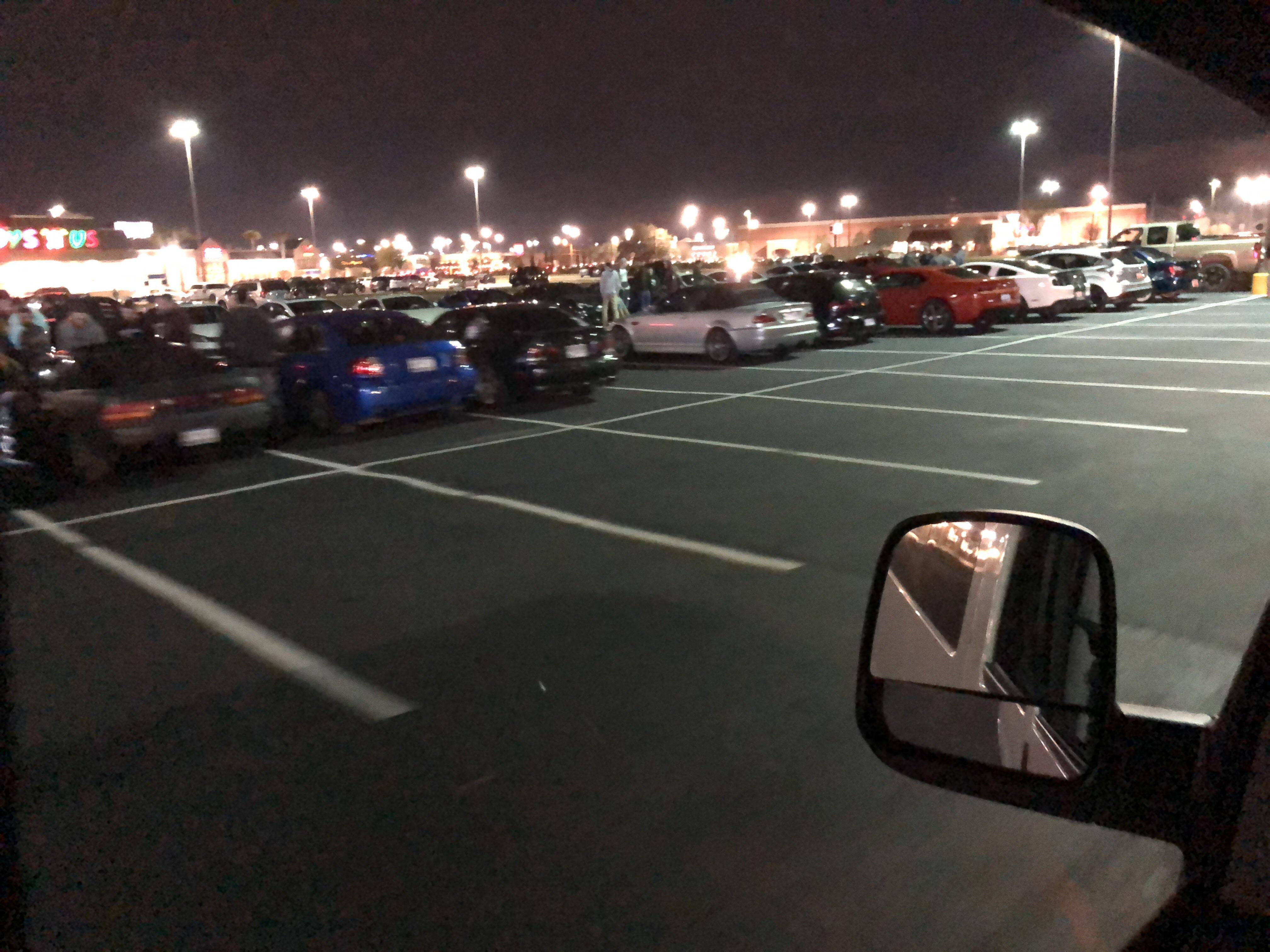 Saw these car meet on Northwoods Marketplace parking ) anyone here