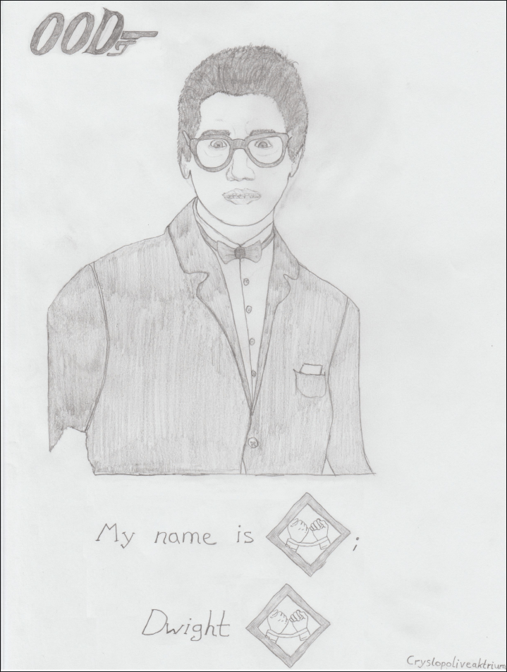 Dwight Bond. My artwork from late 2016. Didn't have Reddit back then