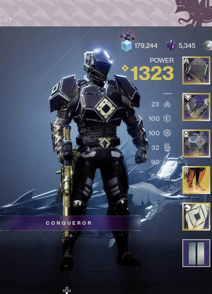10 points away from a triple 100... my Titan PvP build r/destiny2