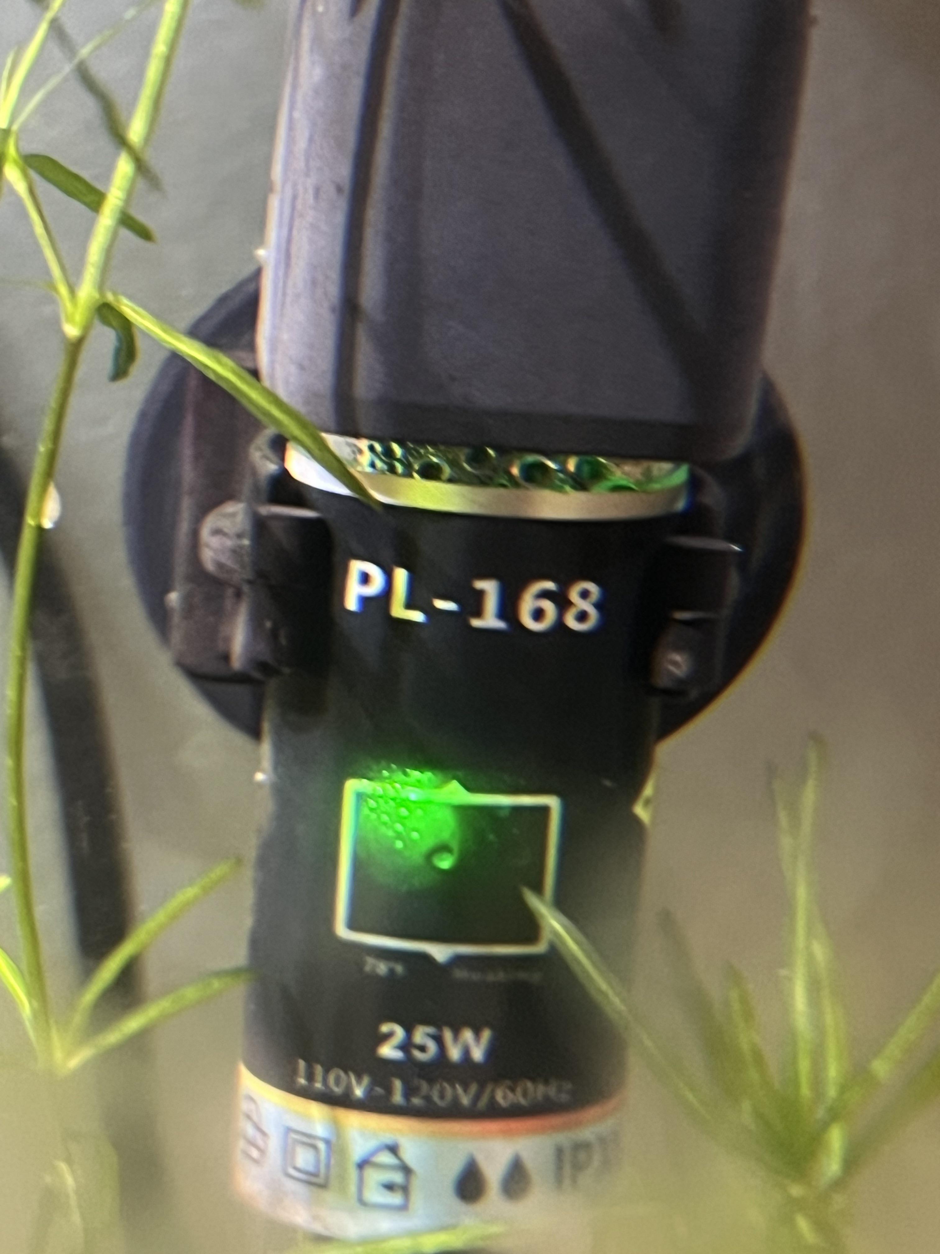 I know a little condensation in a glass heater is normal, but is this