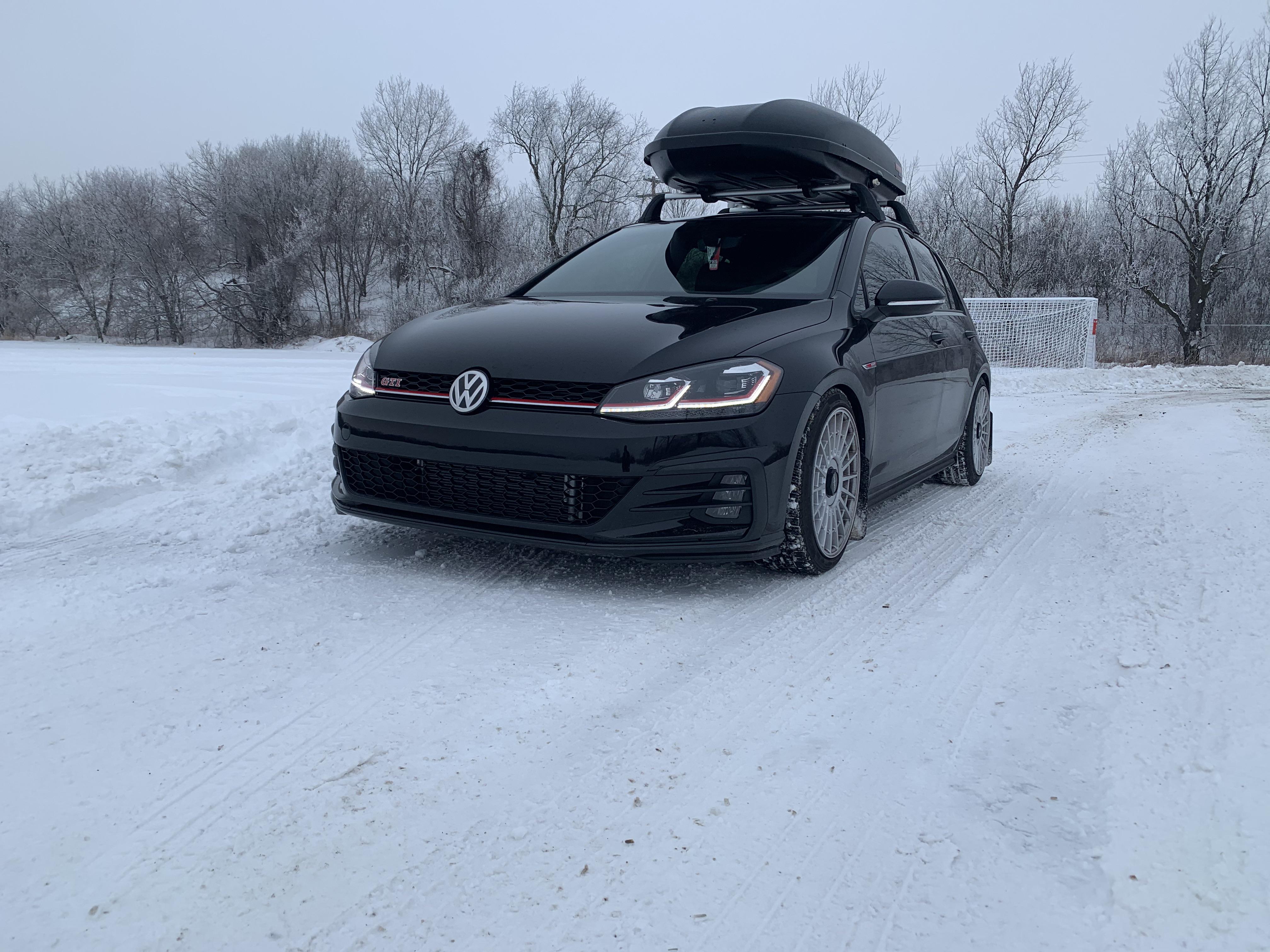 FWD ain’t that bad in the snow... : r/GolfGTI