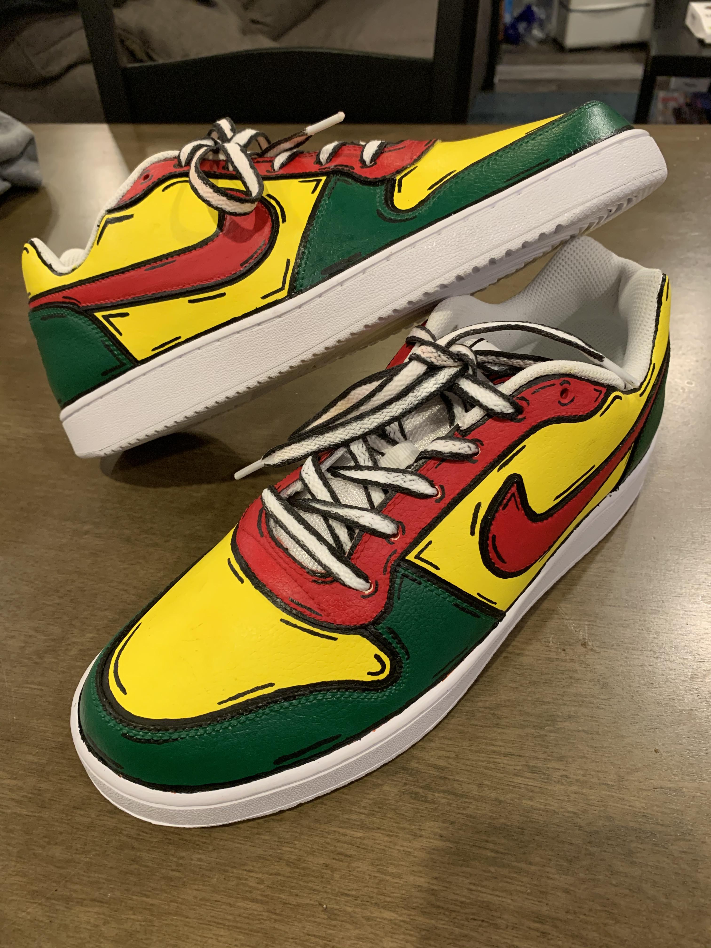 🚦 My newest custom nike’s! r/Nike
