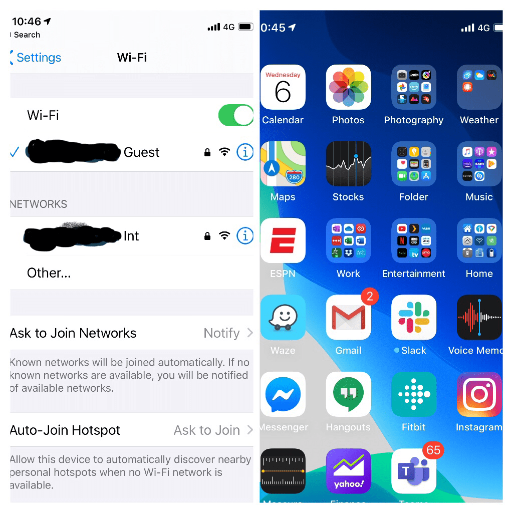 iOS 13.2 on iPhone X no longer showing WiFi connection status icon r/ios