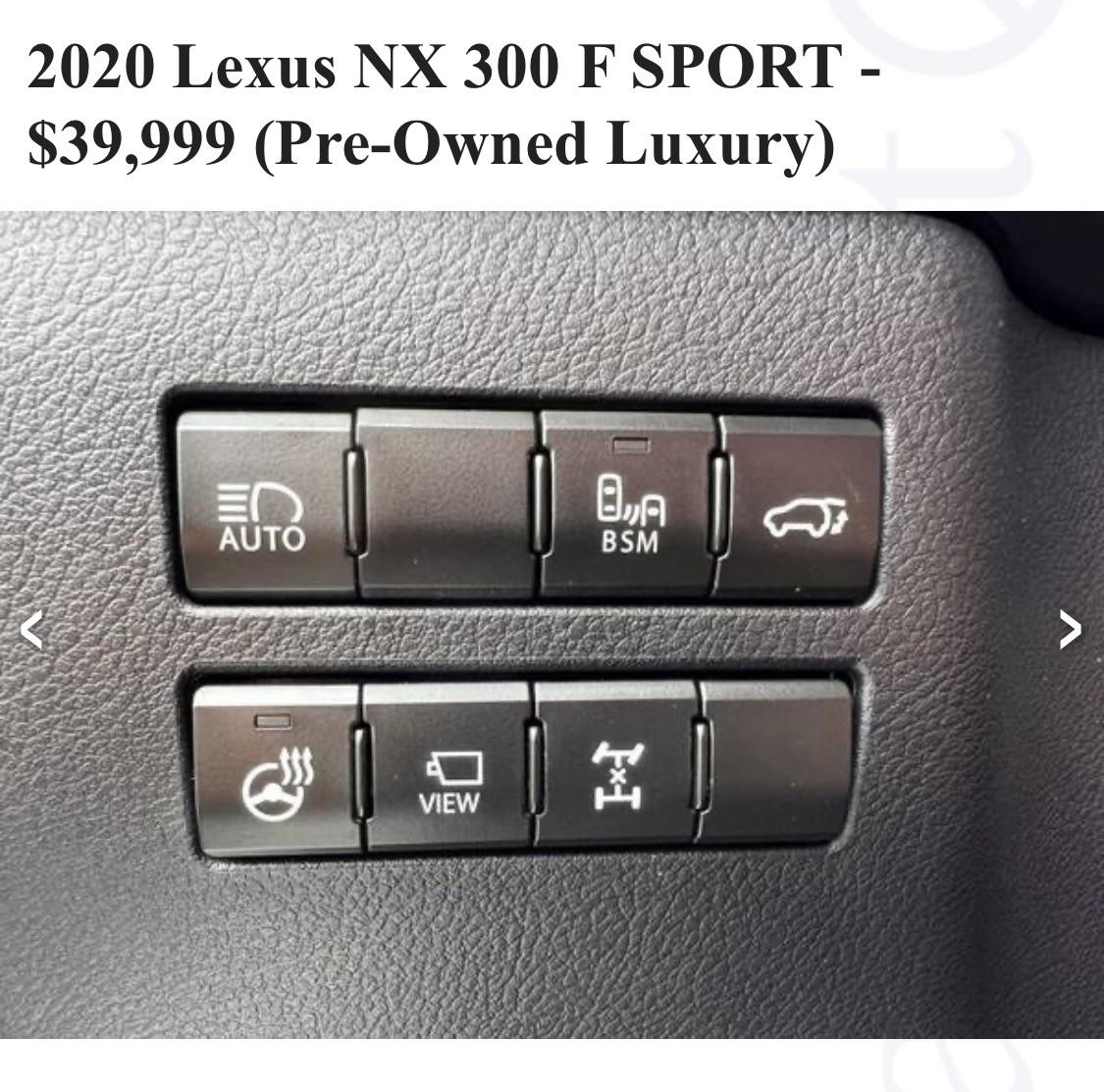Help with 2021 NX AWD Options : r/LexusNX