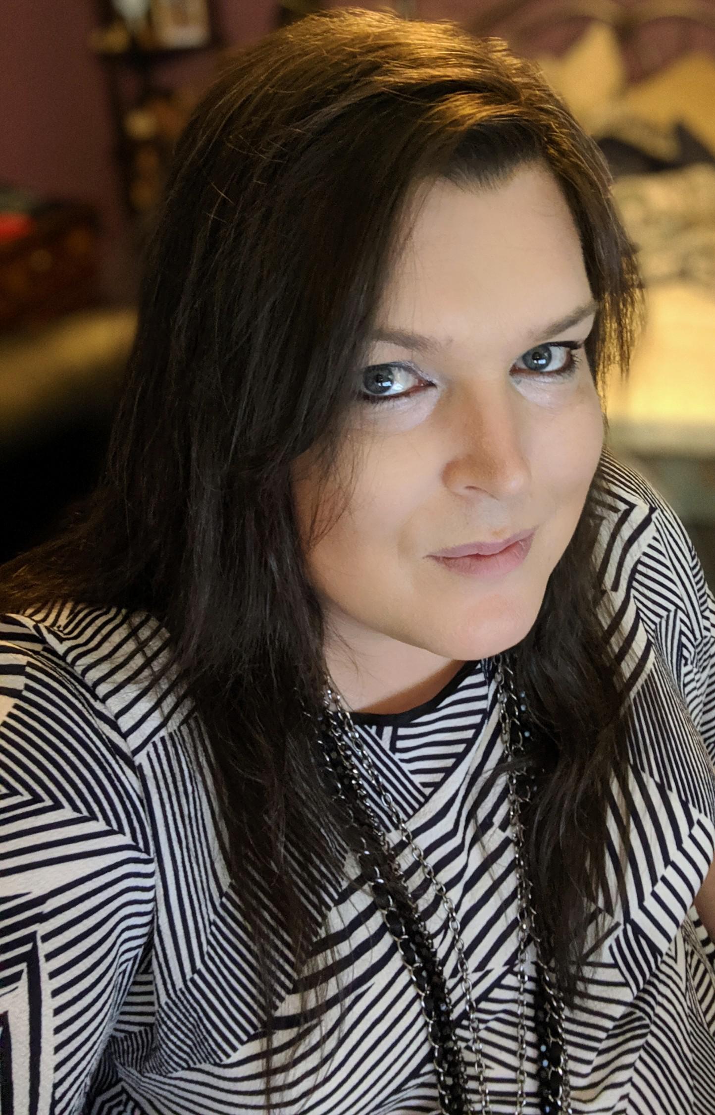 I got my hair styled today.they keep shying me away from highlights