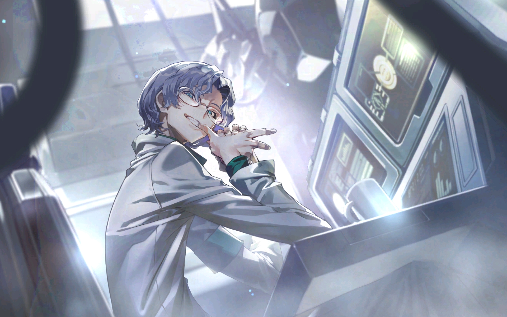 Lloyd artwork from Code Geass genesic re;code r/CodeGeass