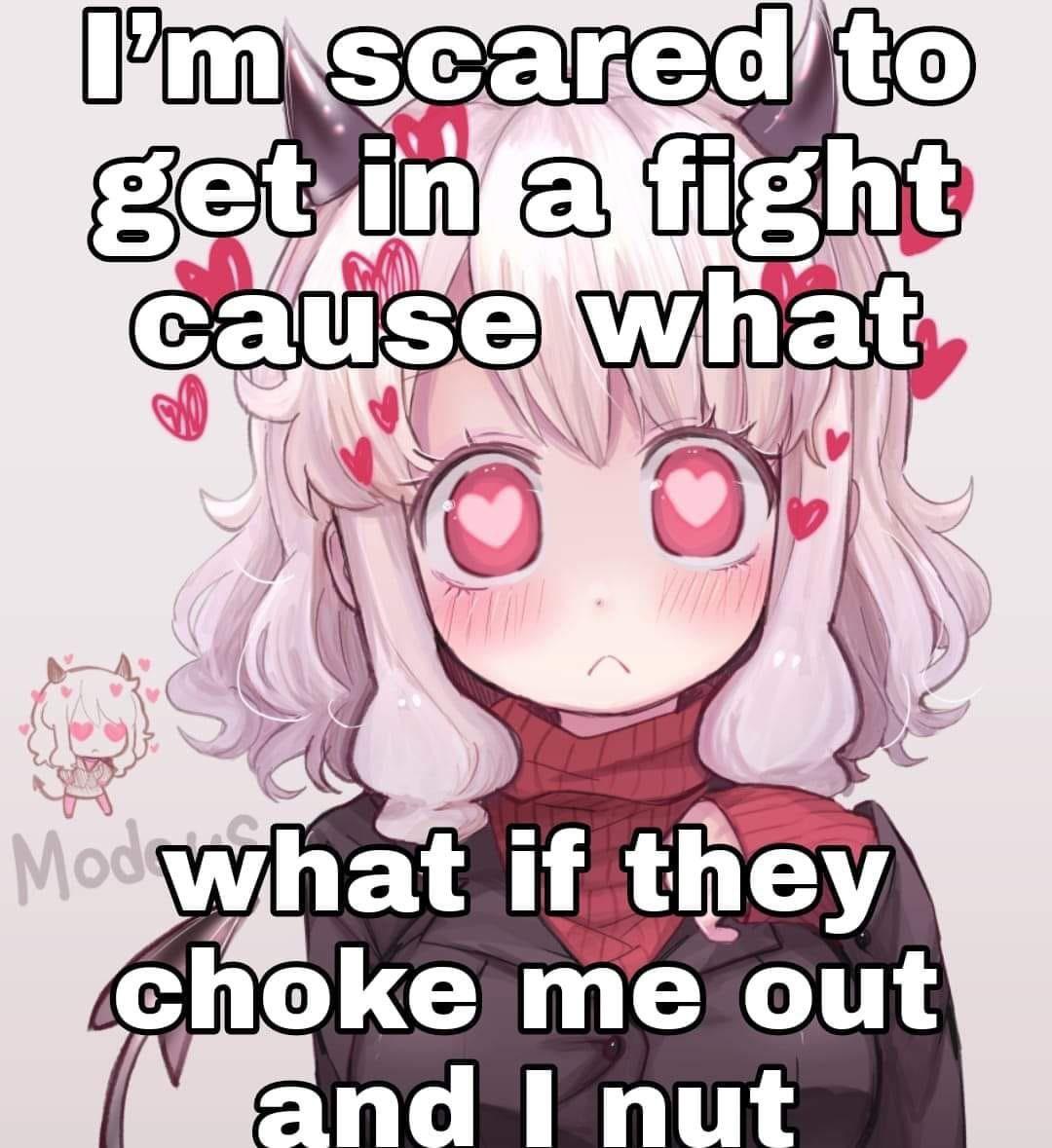 So scared😣😖 r/okbuddybaka