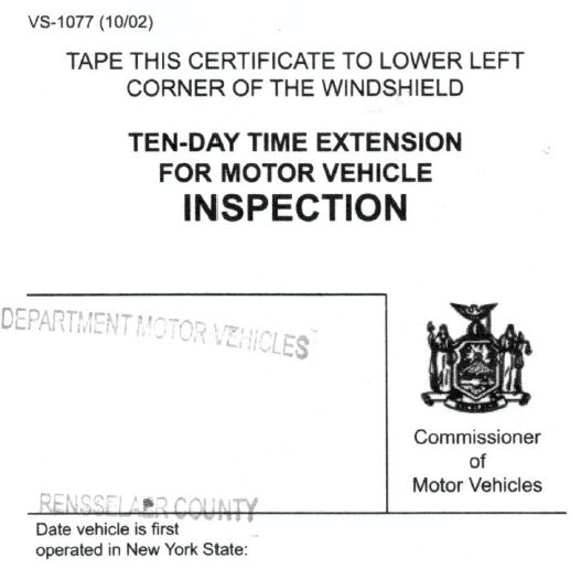 I think it's time for the DMV to update their VS1077 to a more