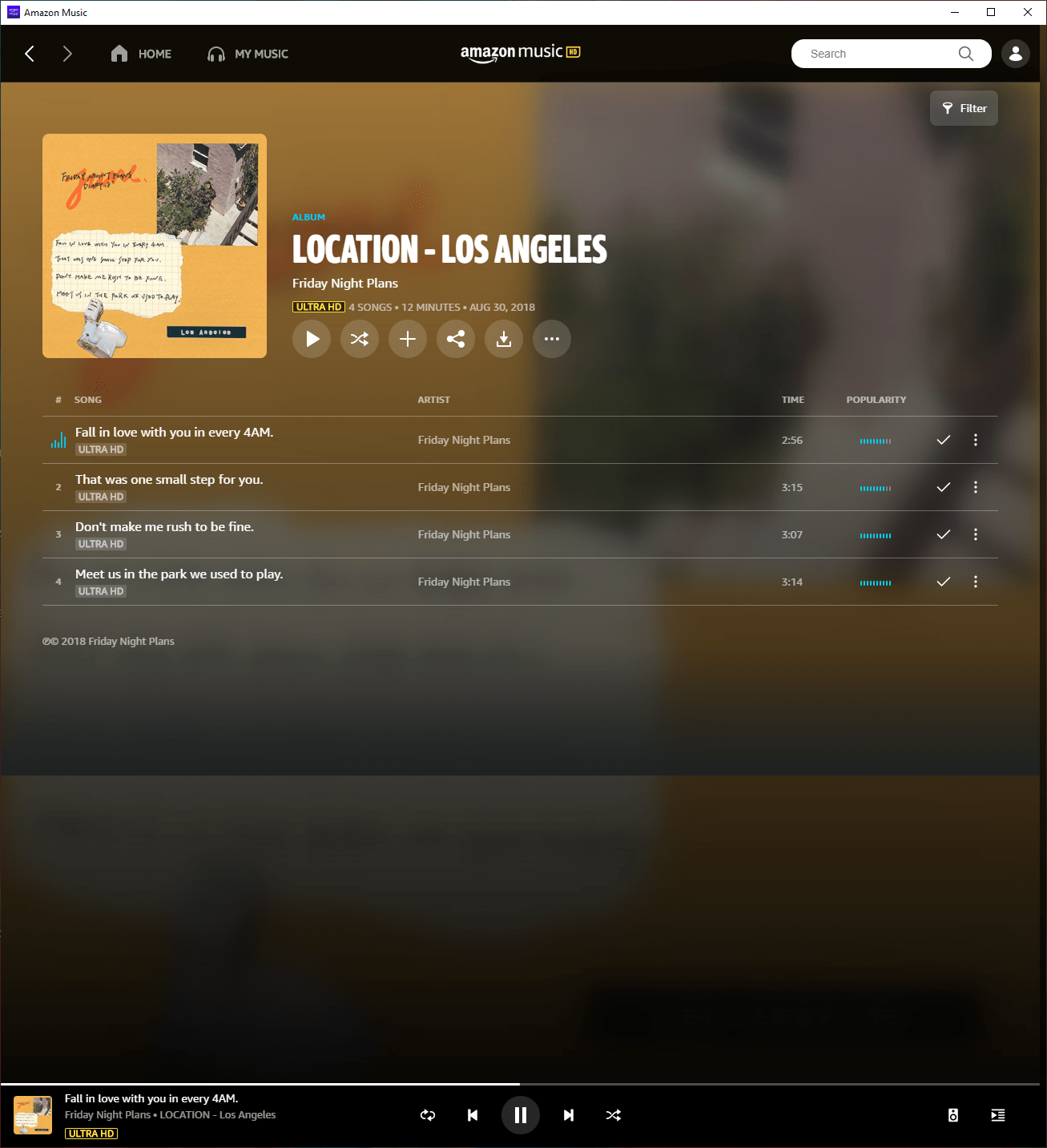 I cant clear my song history on amazon music AmazonMusic