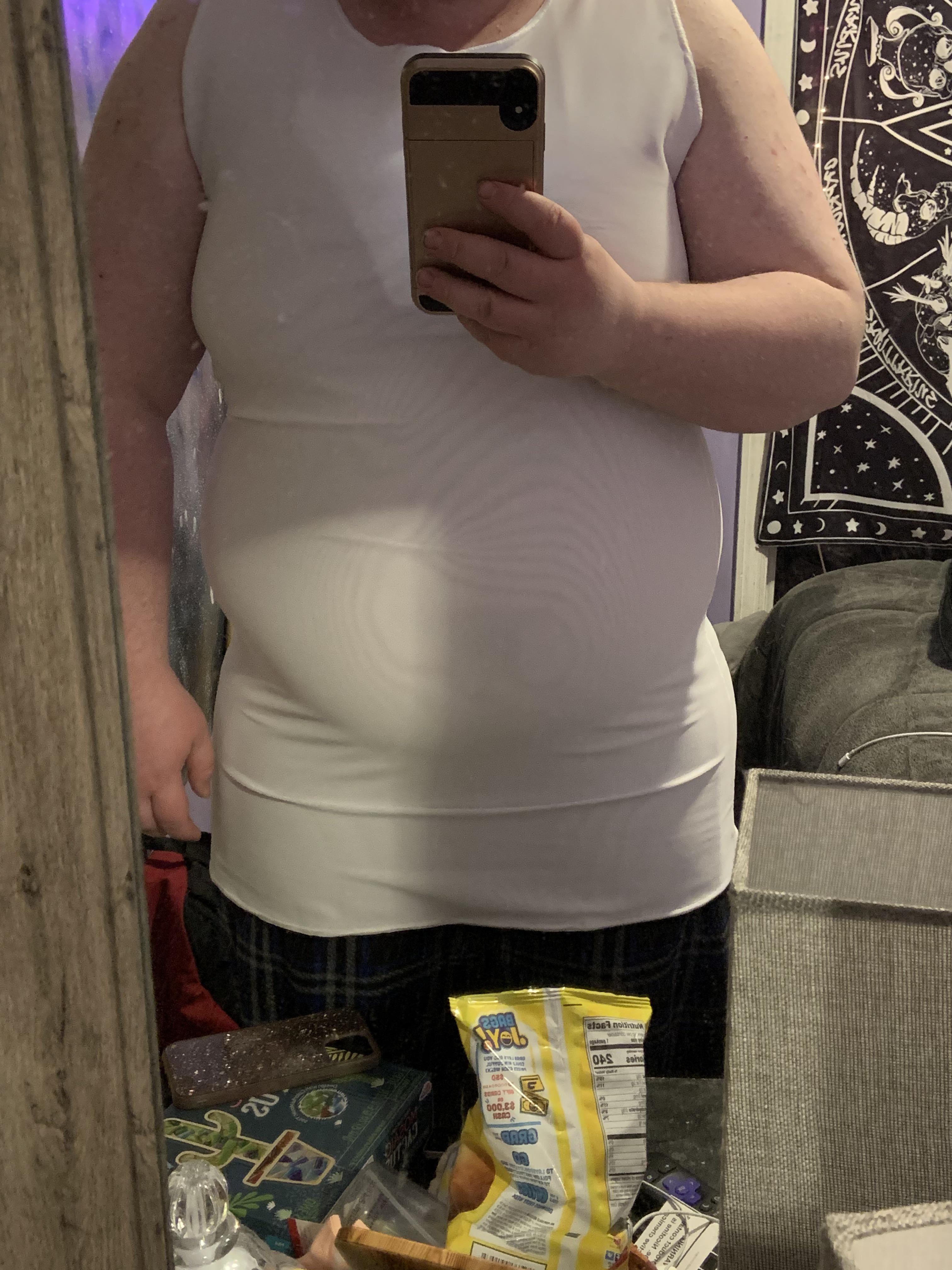 Underworks binder I ordered is too big but also goes halfway down my