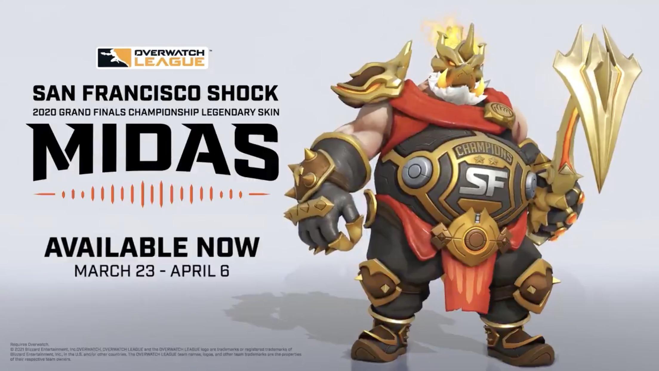 Midas Roadhog Championship Skin Is Coming Out Today
