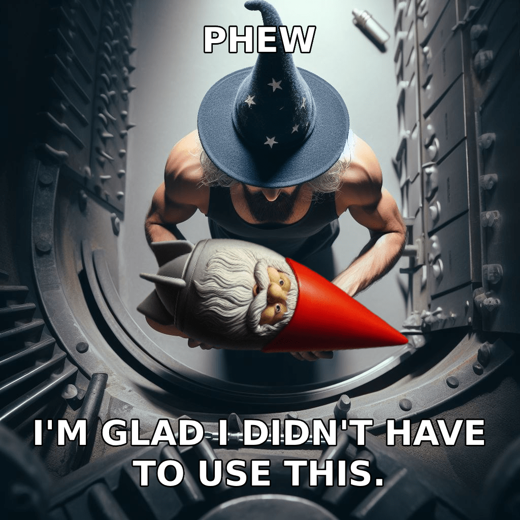 Sealing this thing away for good hopefully. r/wizardposting