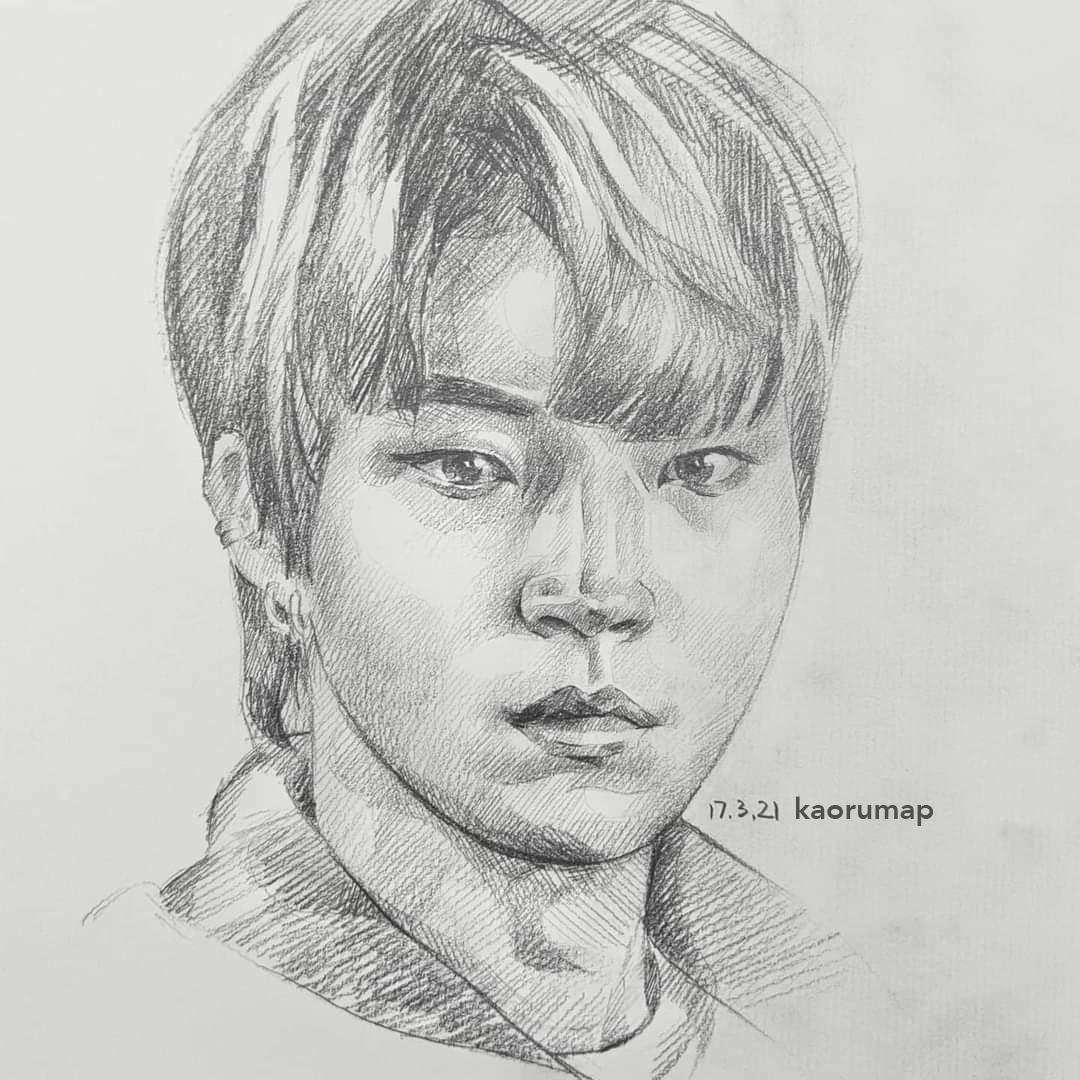 My drawing Han Seo Joon from True Beauty, played by Hwang In Yeop. Hope you guys like it ) r