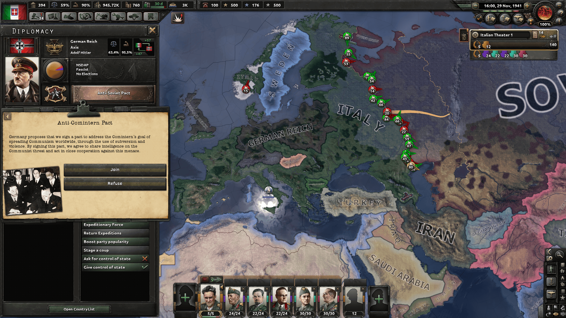 The perfect time for a defensive alliance hoi4