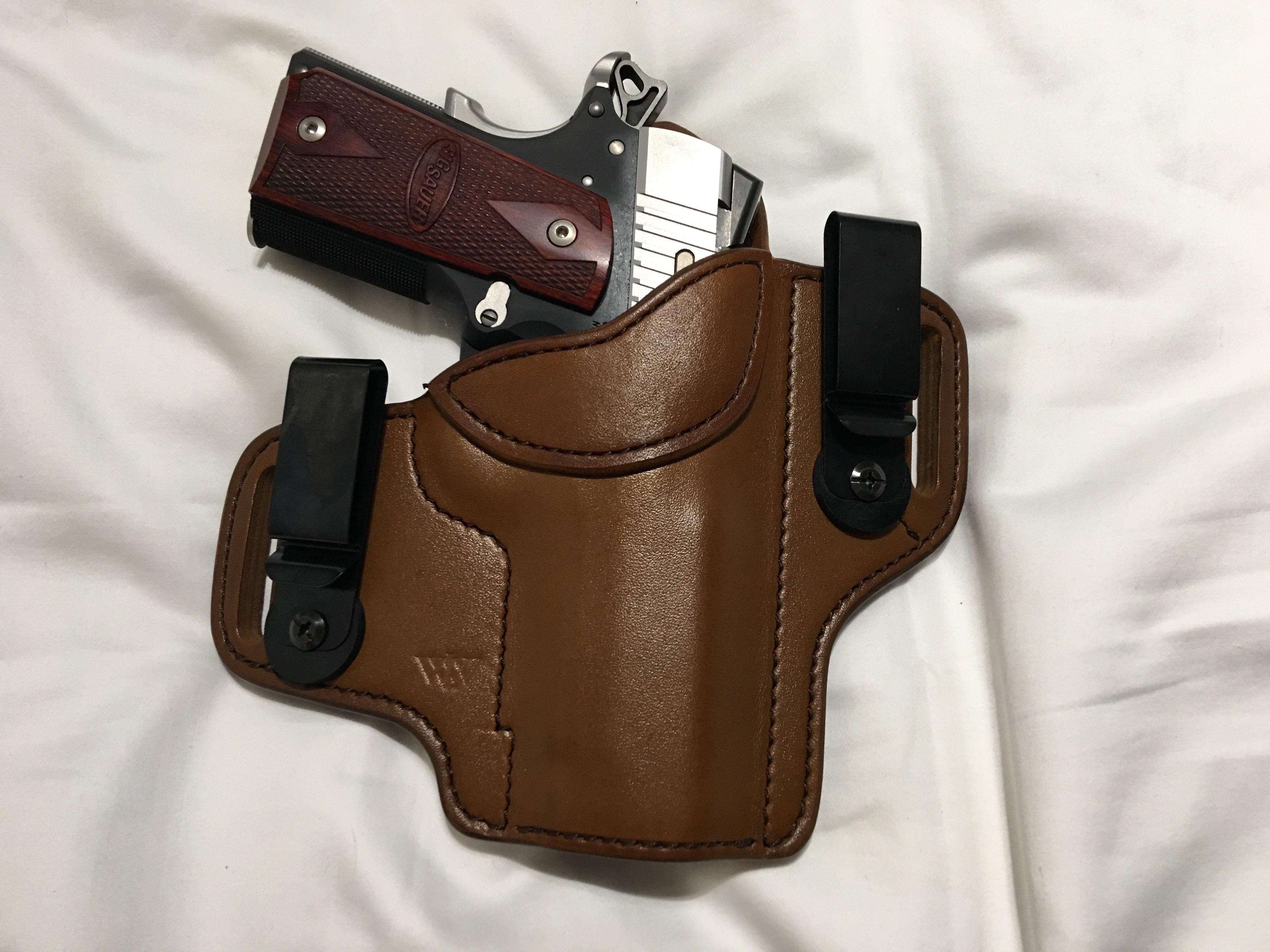 Weight Leather Works Cobra Hybrid Holster First Impressions r/CCW