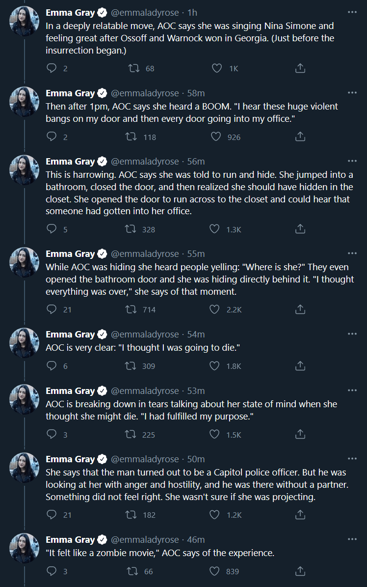 The neardeath experience that AOC couldn't talk about redscarepod