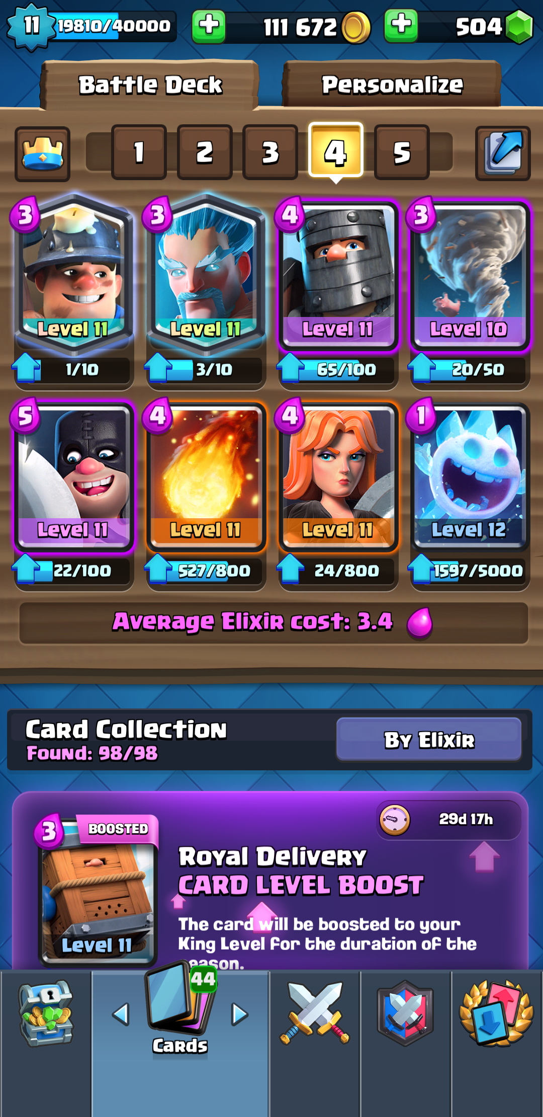 I want to share my off meta deck with you all Clash_Royale