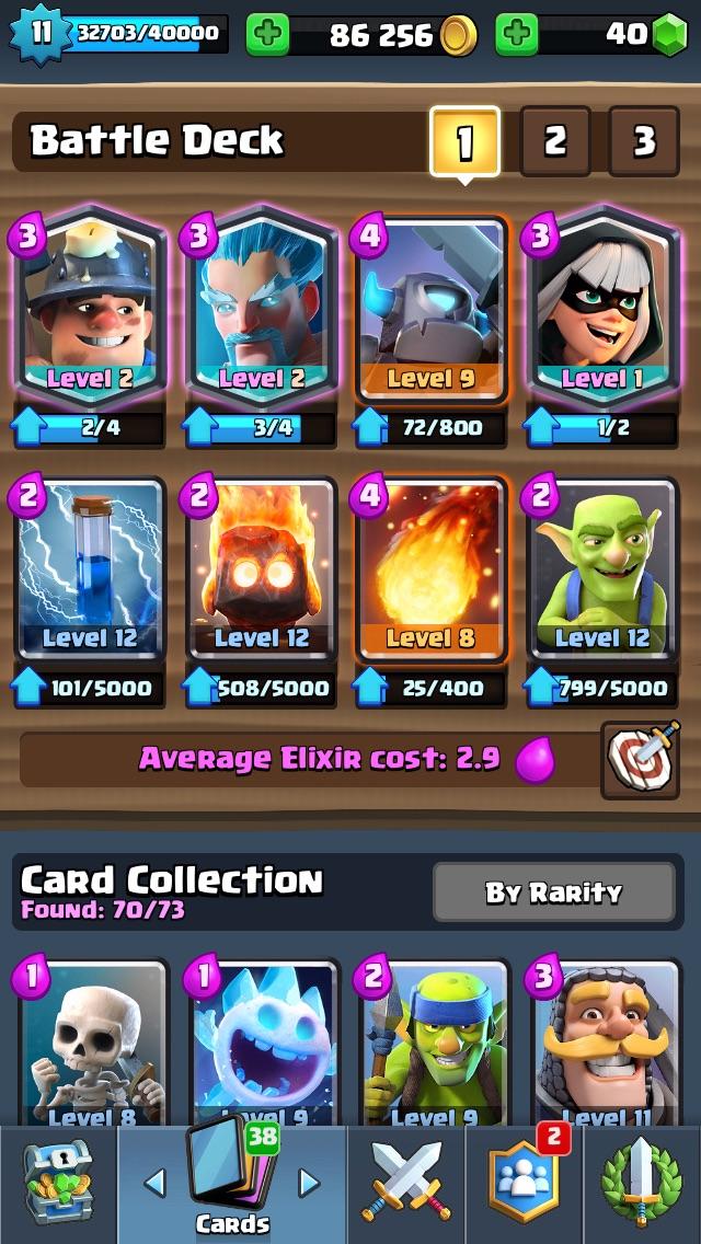 Challenger 3 bandit deck!! Thought I'd share it!! r/ClashRoyale