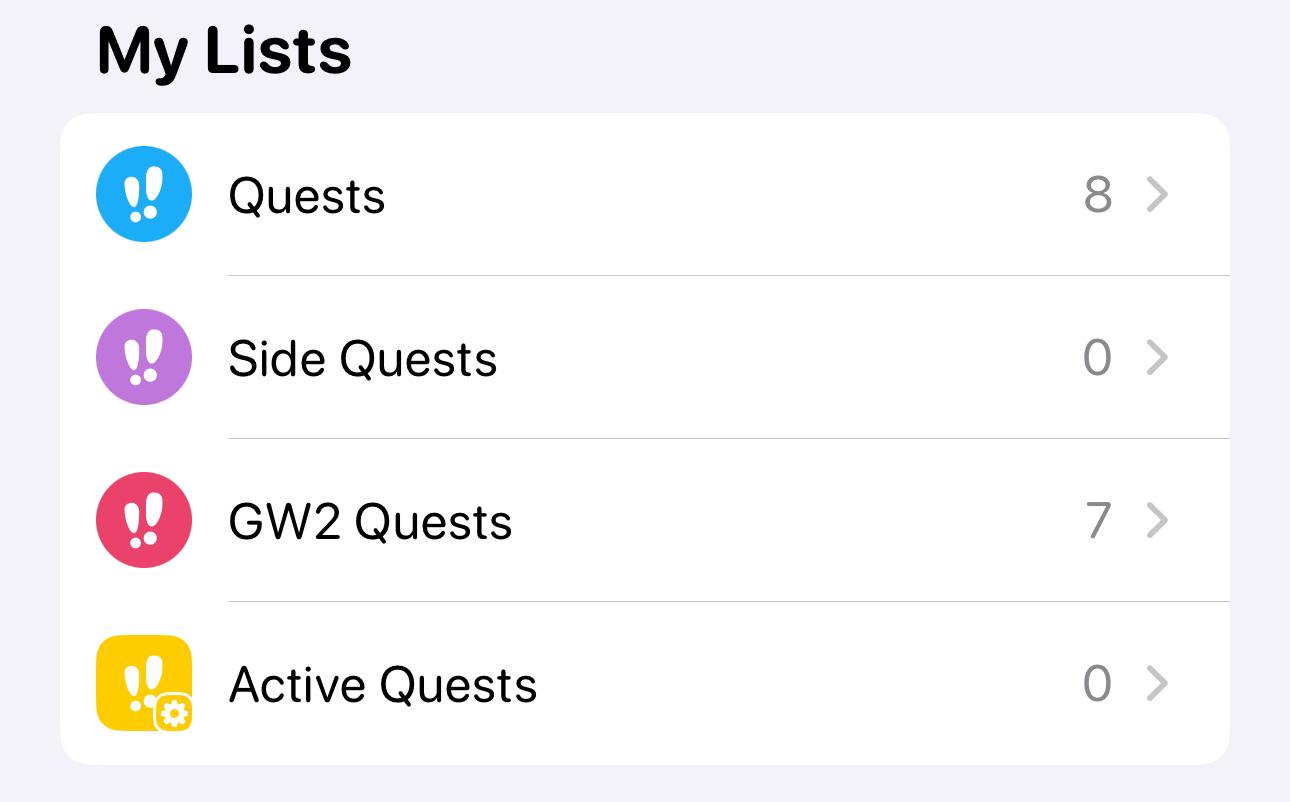 Life tip Turn your todo list into a list of the quests you need to