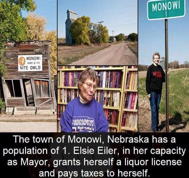 Monowi, Nebraska r/BeAmazed