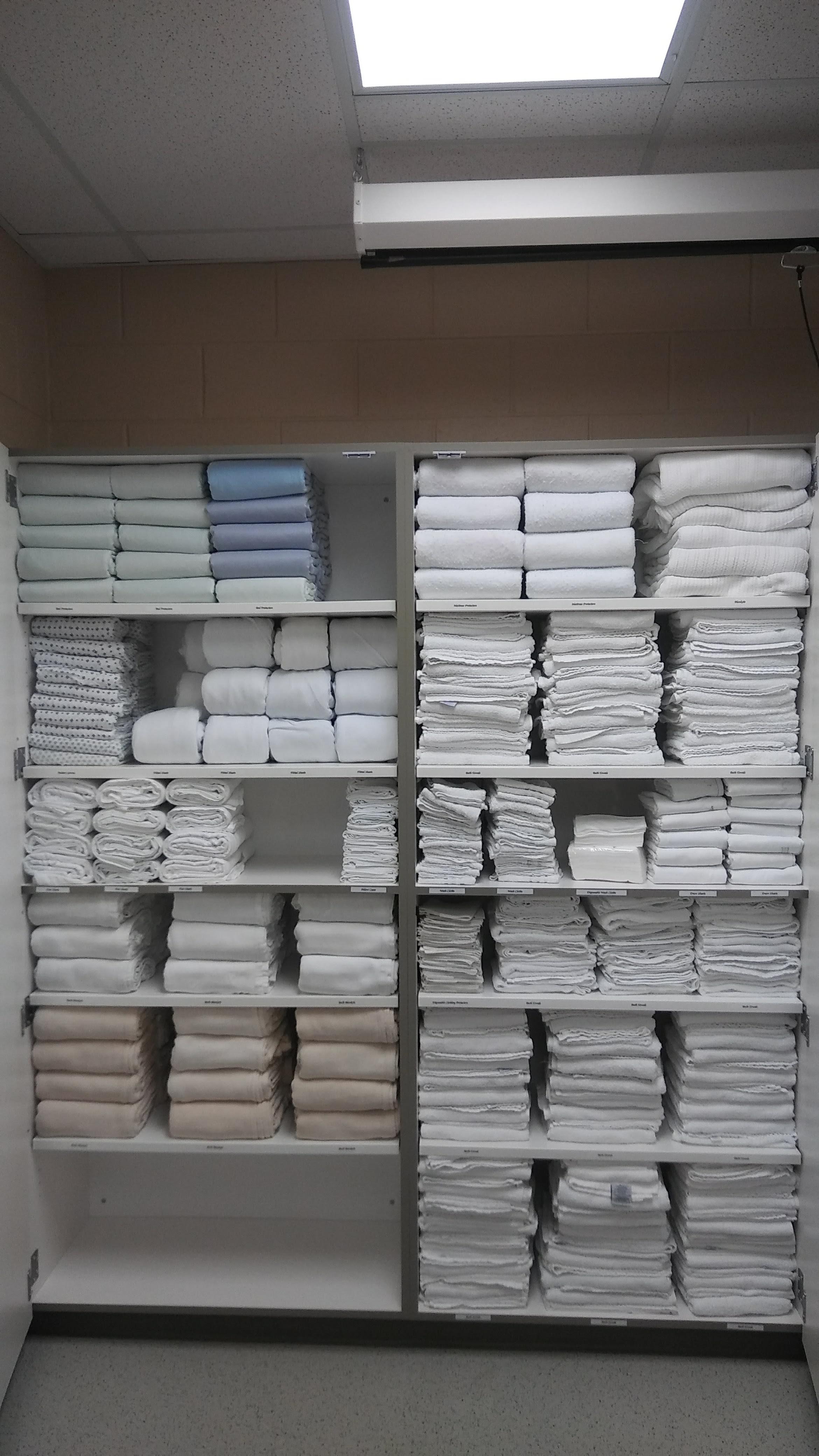 After Linen Supply Closet