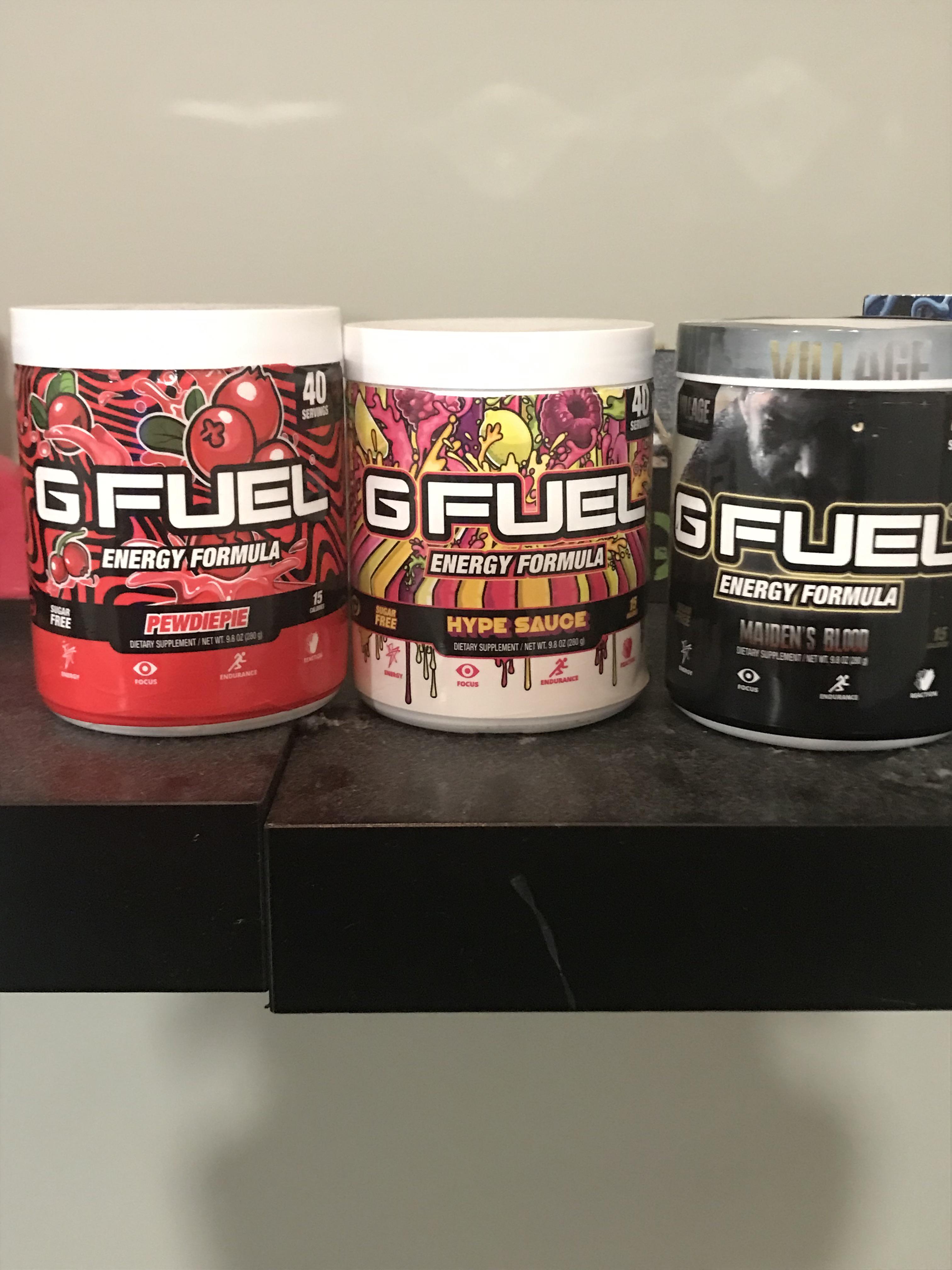 I started collecting gfuel tubs r/GFUEL