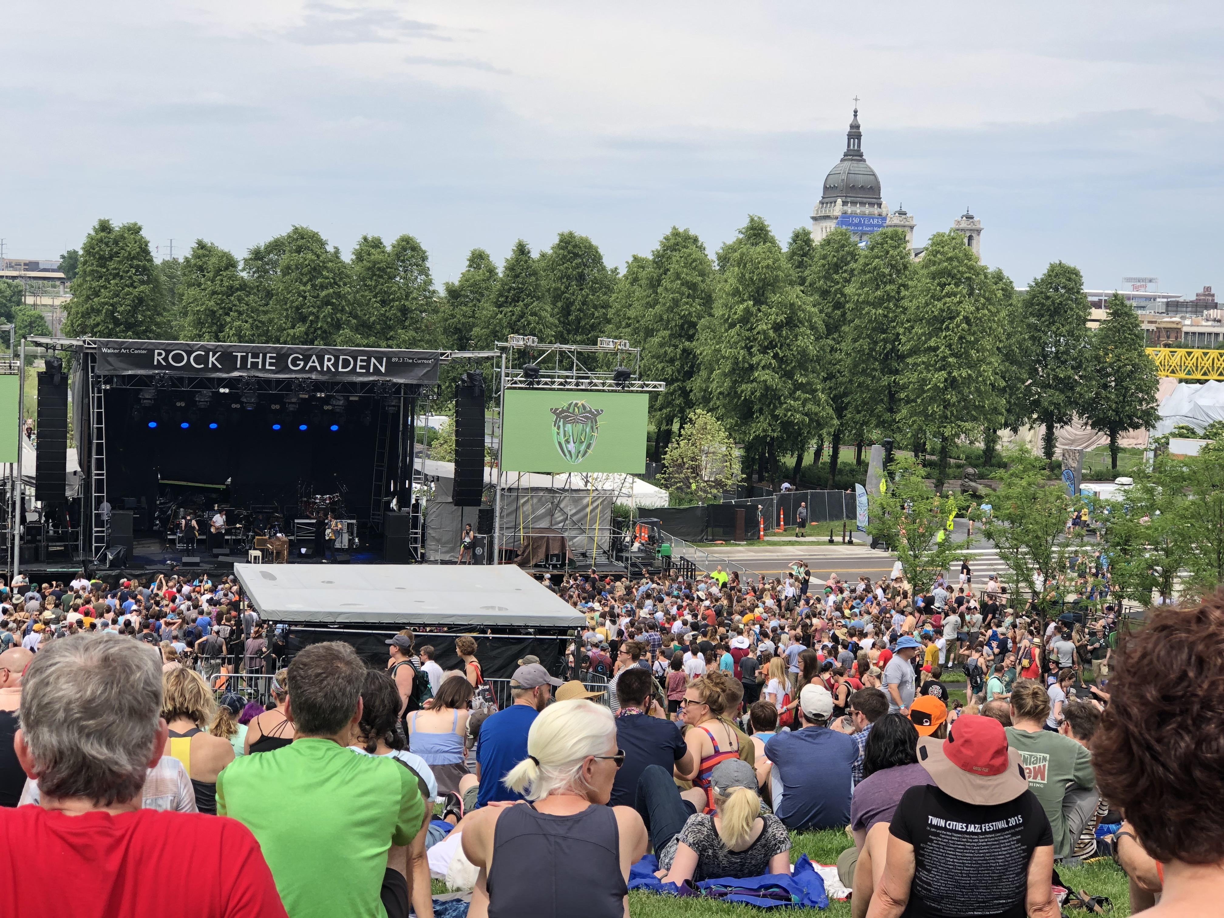 Rock the Garden 2018 starting up! r/Minneapolis