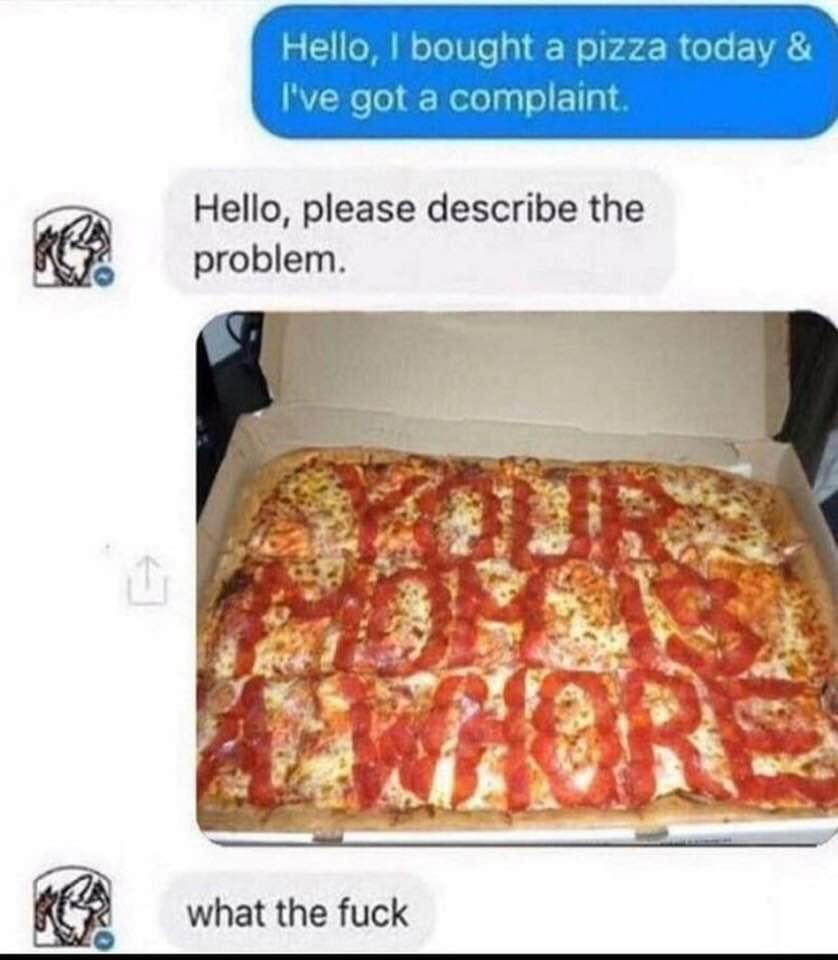 Little Caesar’s complaint. Badfaketexts