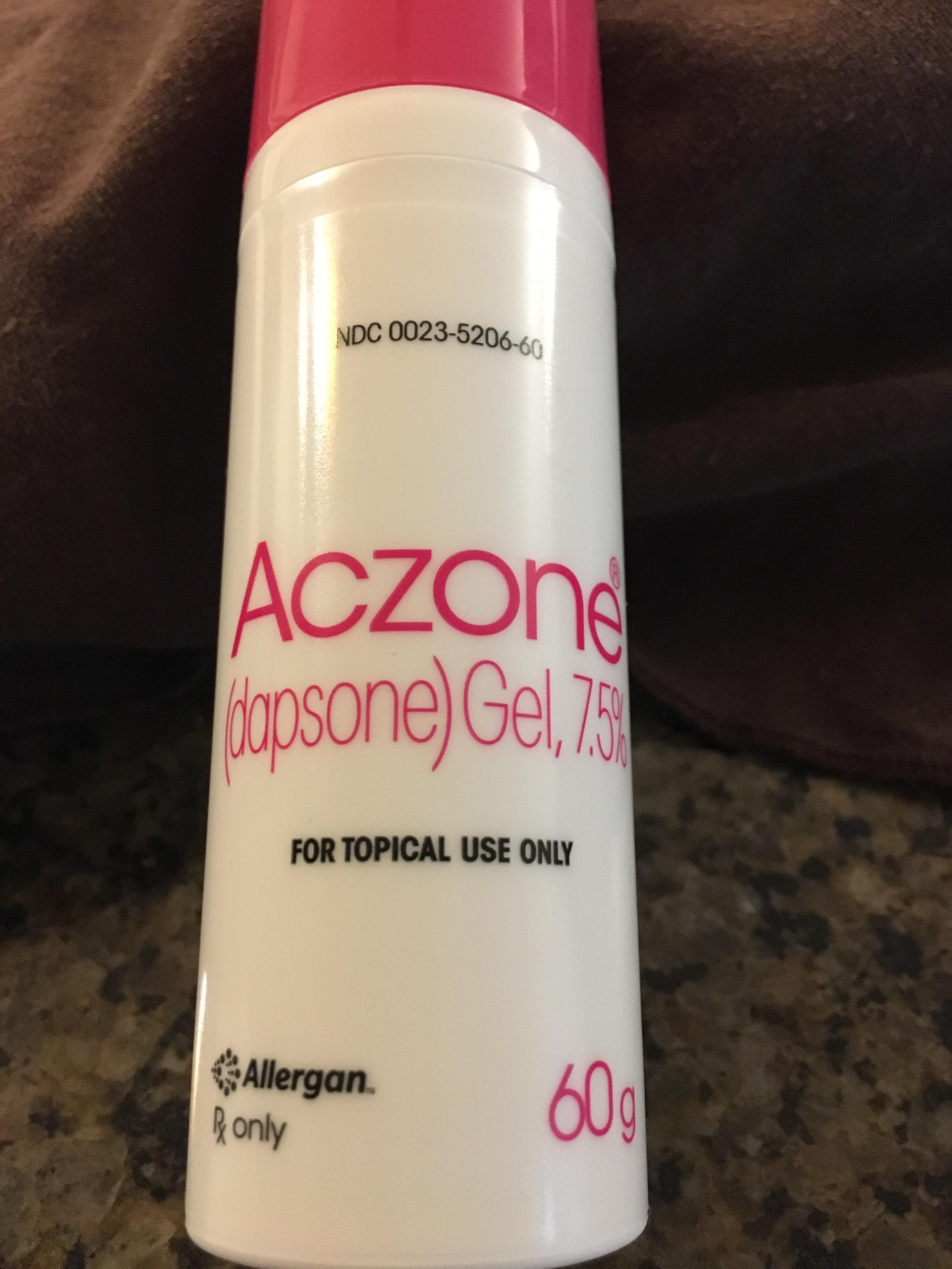 [Product Question] Anyone have experience with Aczone gel, 7.5? I’m about to start it tonight