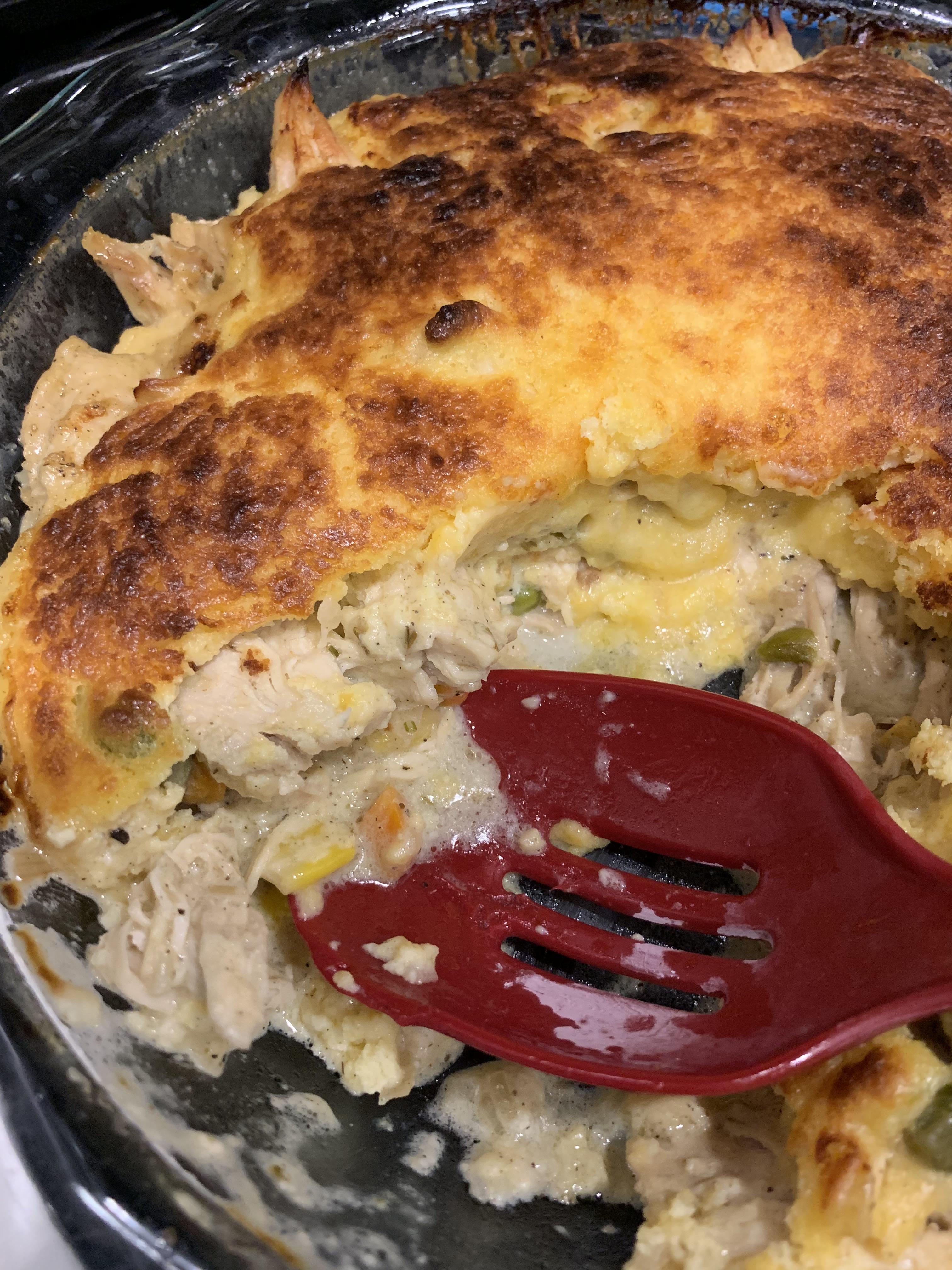 Keto Chicken Pot Pie r/ketorecipes