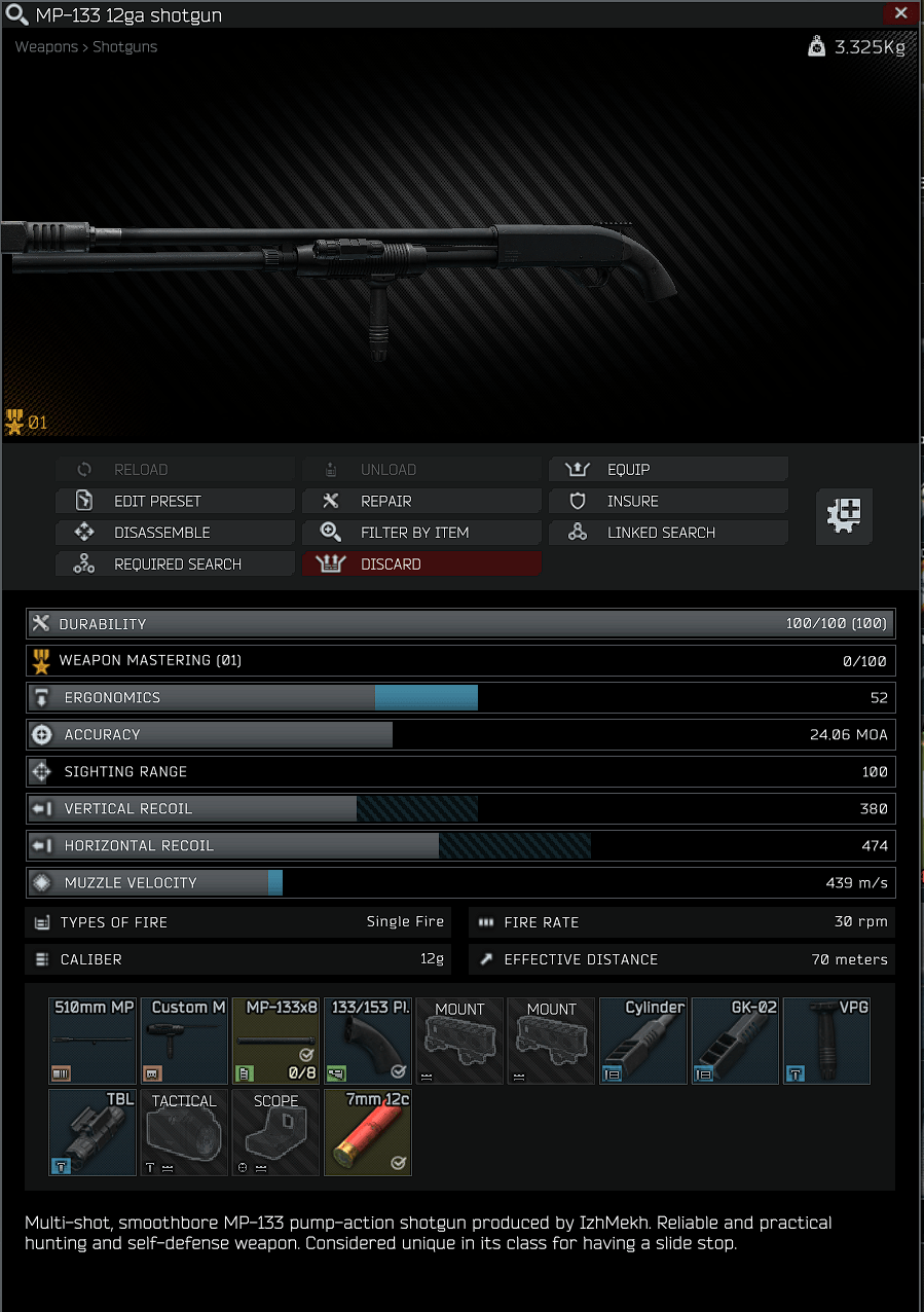 Gunsmith Part 1 help, can't seem to figure out why it doesnt work