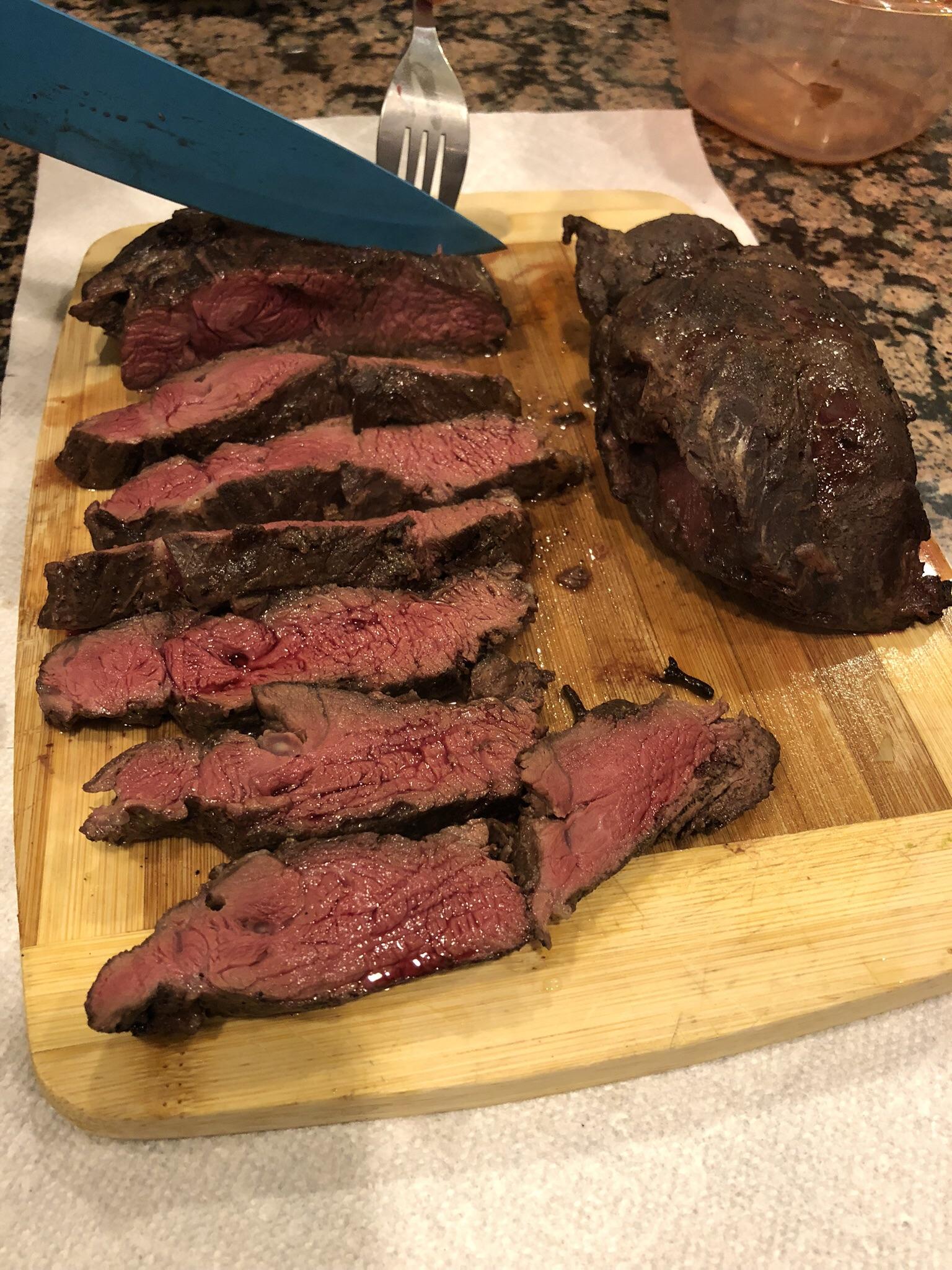 [Homemade] Bear Steak r/food