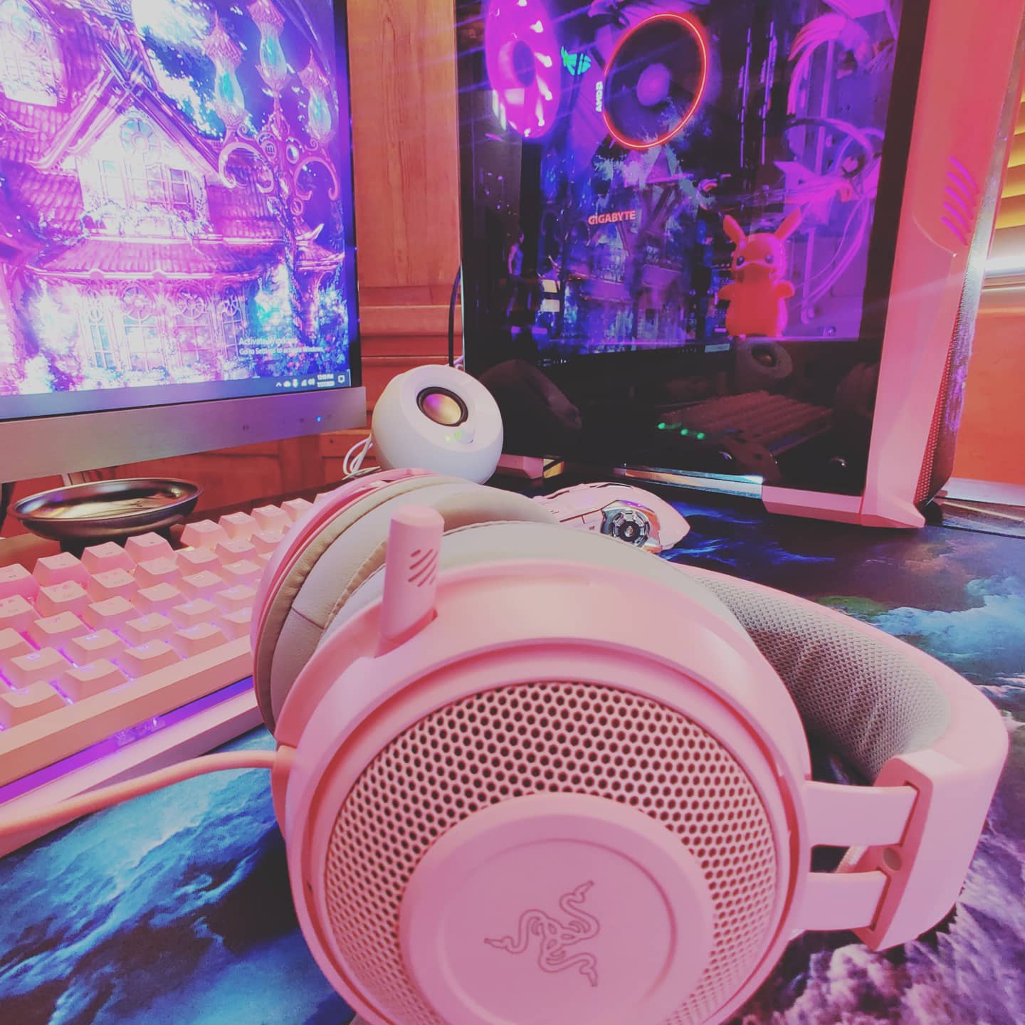 Always wanted the pink Razer Kraken headset so found one on eBay for