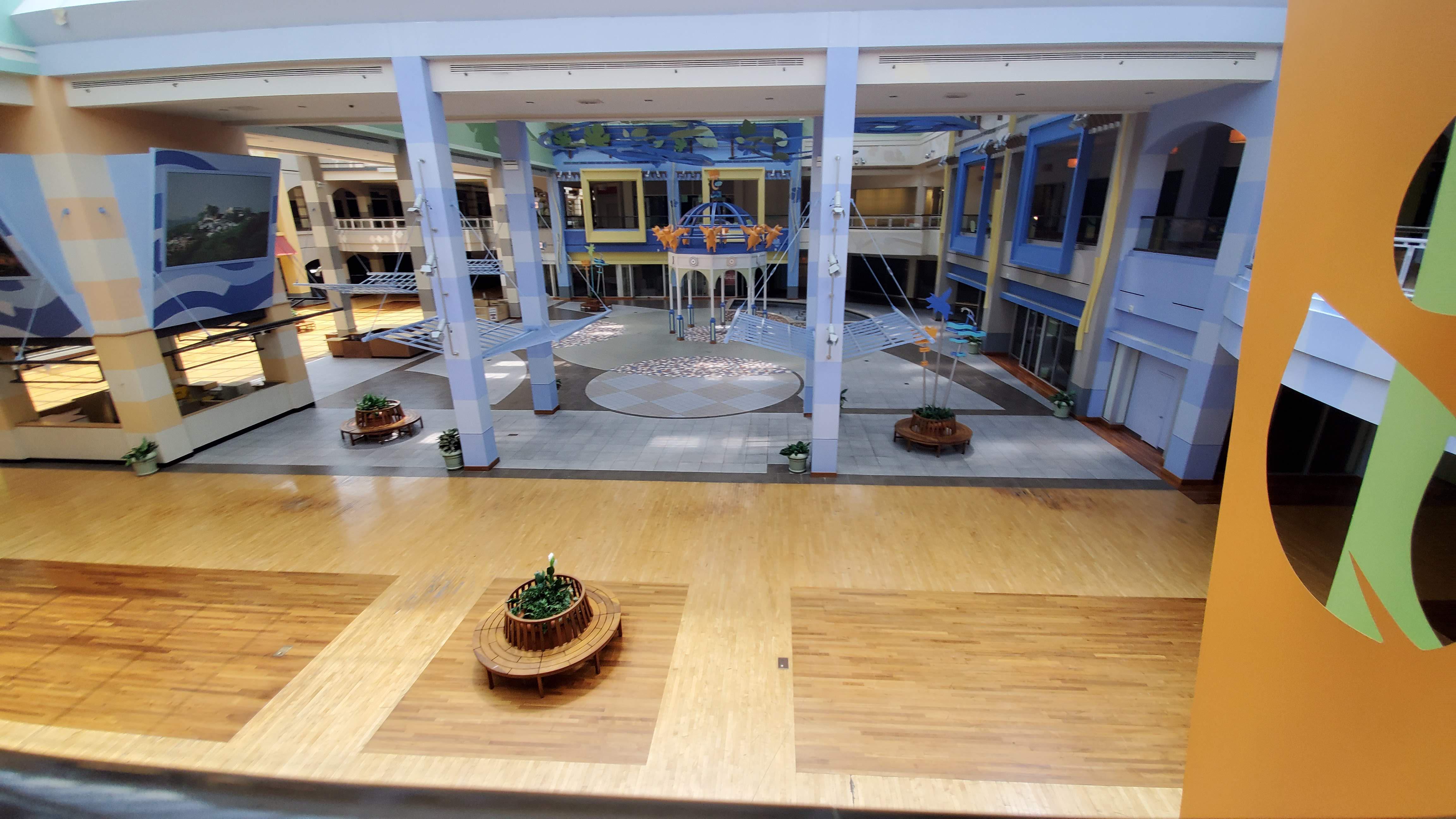 Grand Staircase at the foodcourt within the Forest Fair Village Mall