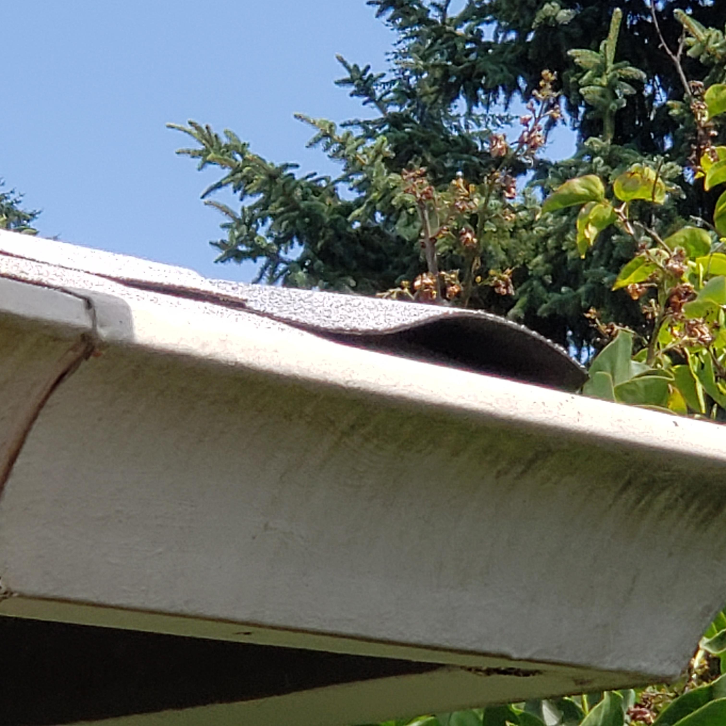 Noticed this today with my roof that was replaced 2018 Roofing