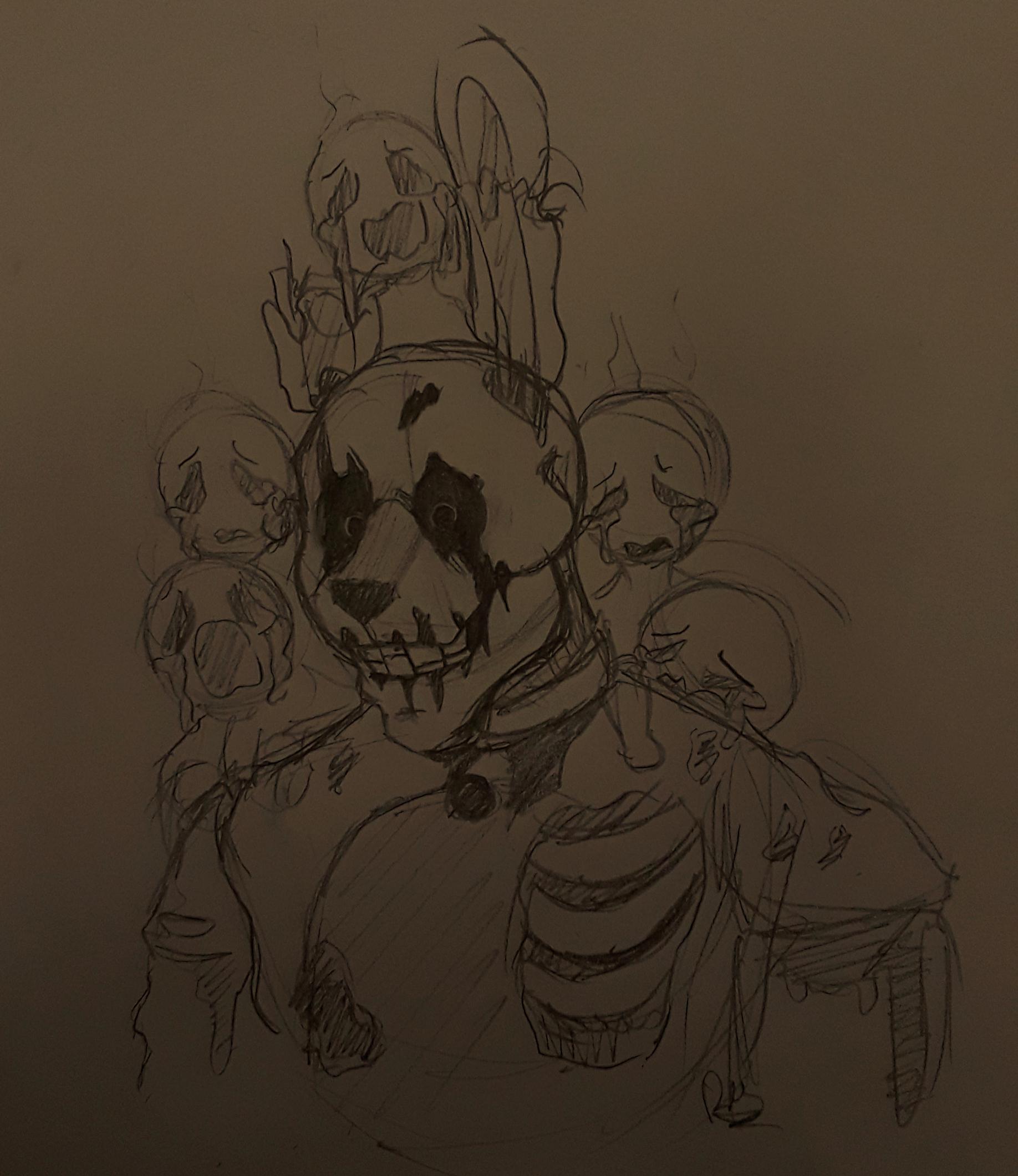 "only i can see them..." fivenightsatfreddys