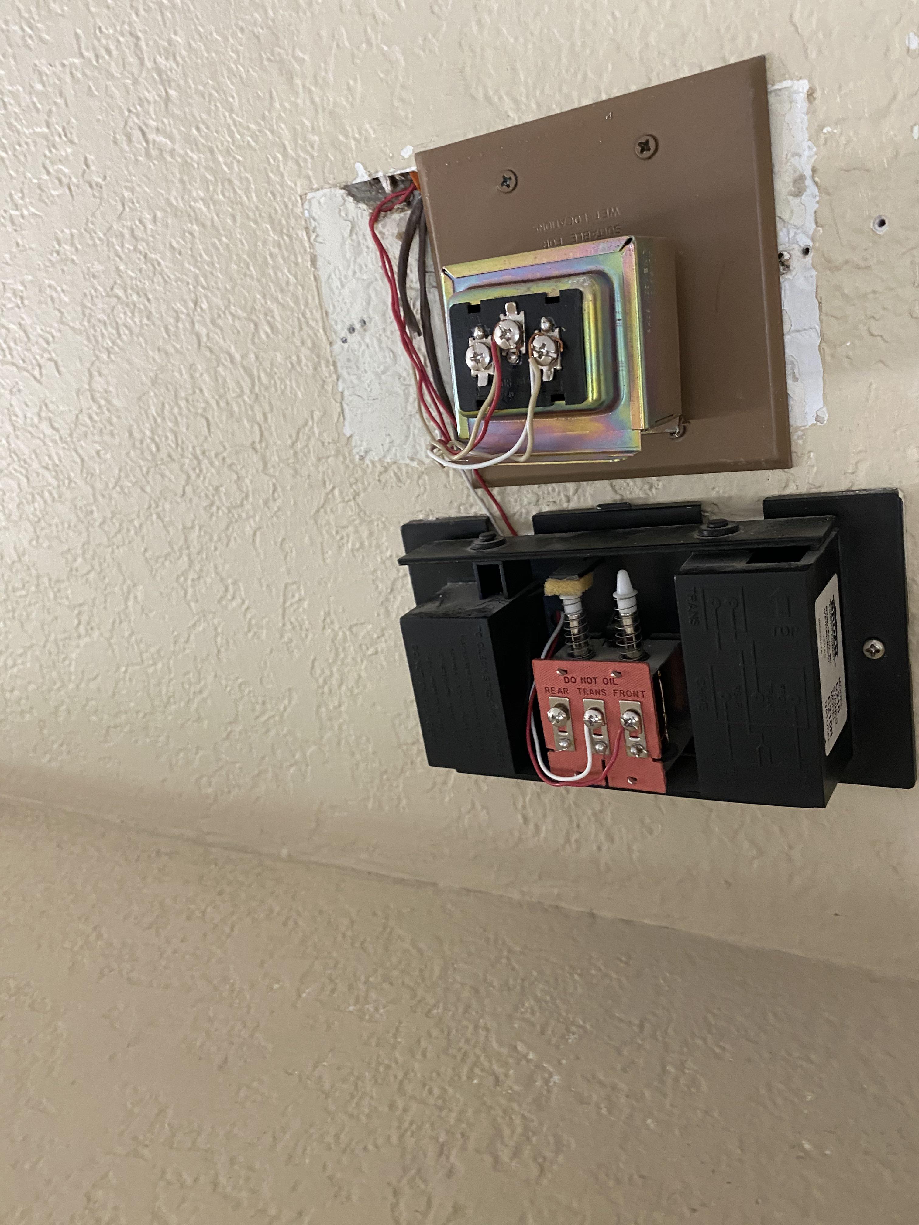 Is it possible to add a electrical outlet from the doorbell transformer