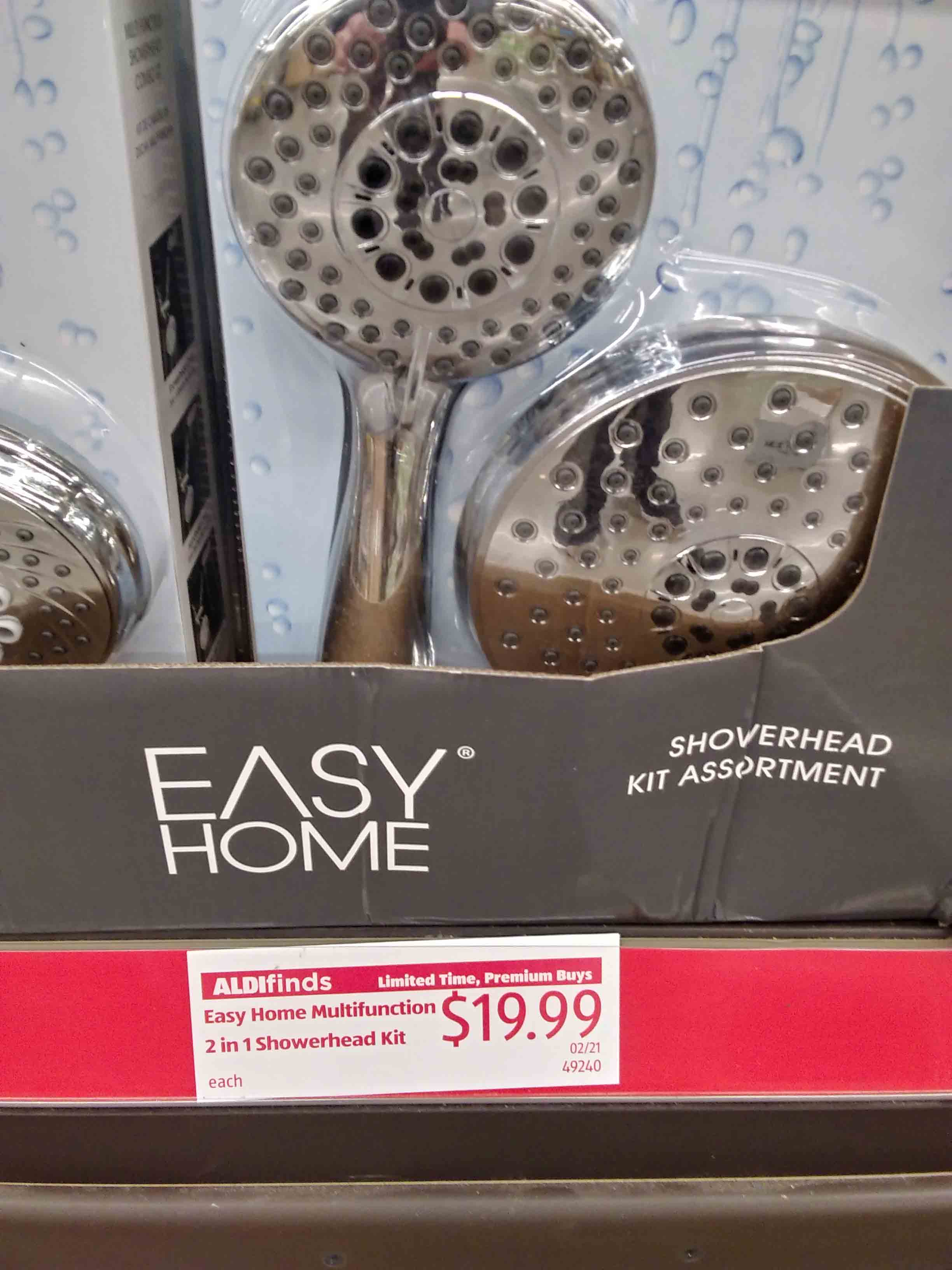 EasyHome Shower Head 2 in 1 multifunction? r/aldi