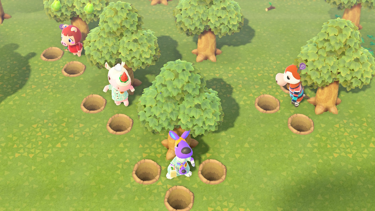 Trying to get these villagers off my island using questionable methods