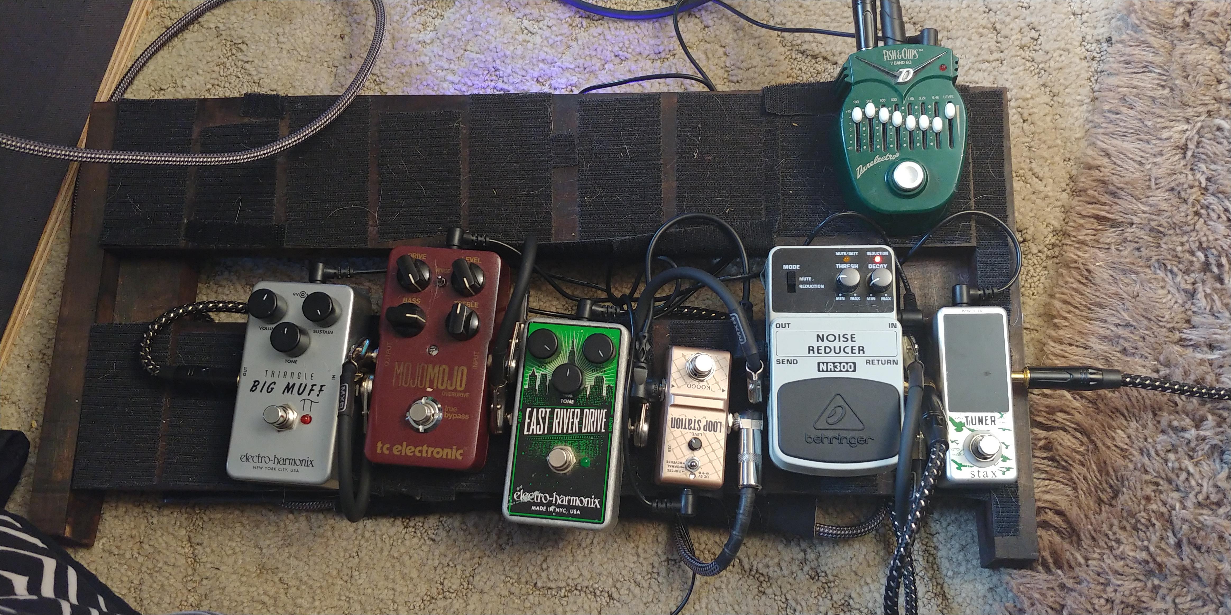 Here's my stoner metal pedal board! r/guitarpedals