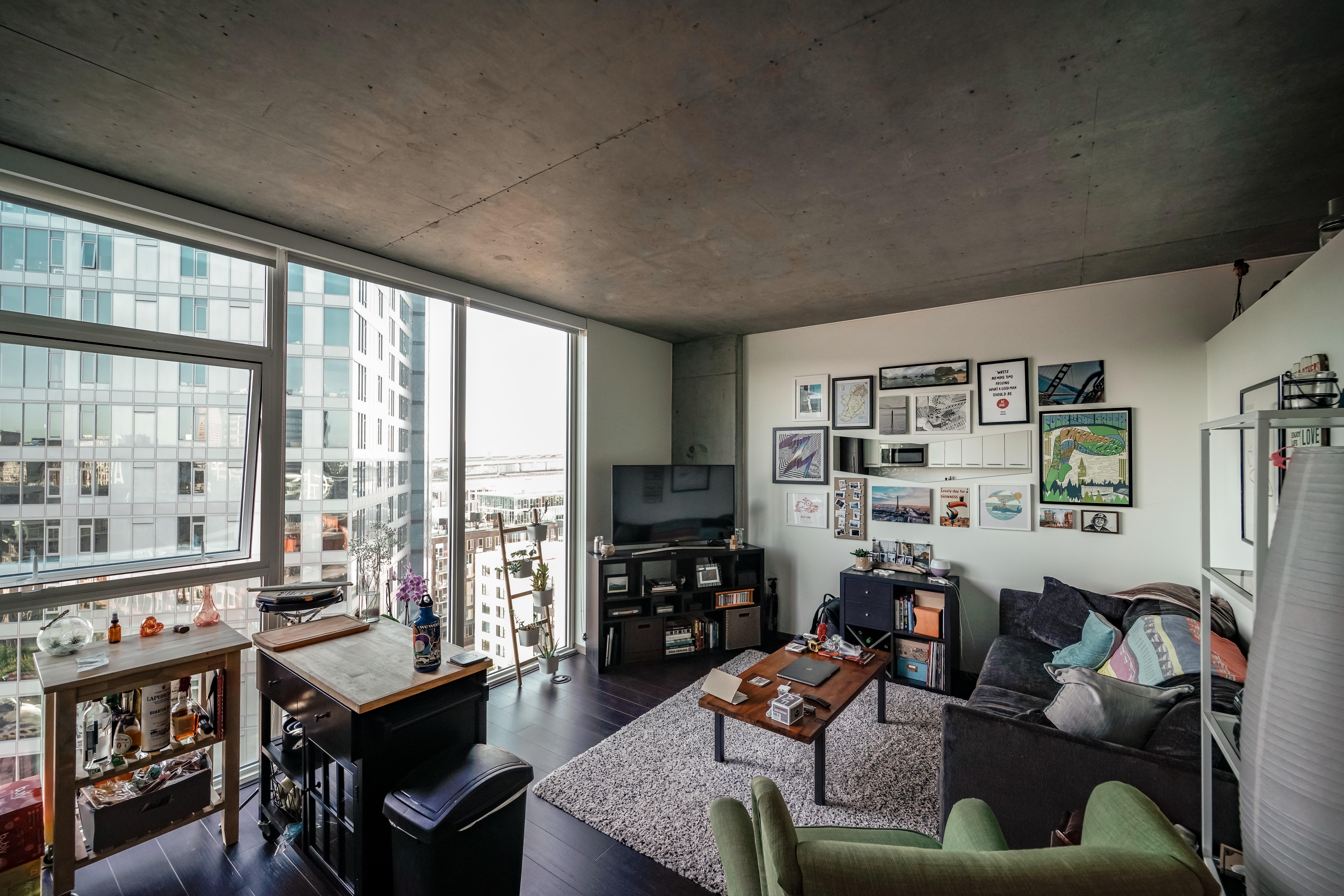 First time living in the city. Proud of my tiny little apartment. r