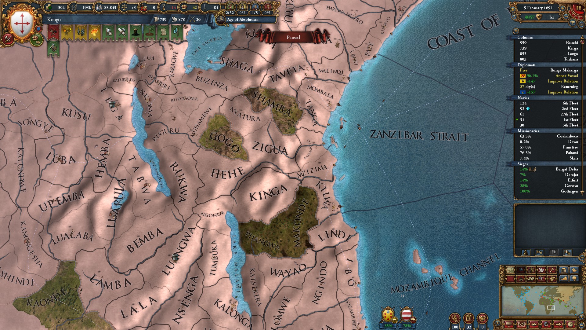 EU4 Texas became independent and went on to create its own colonial