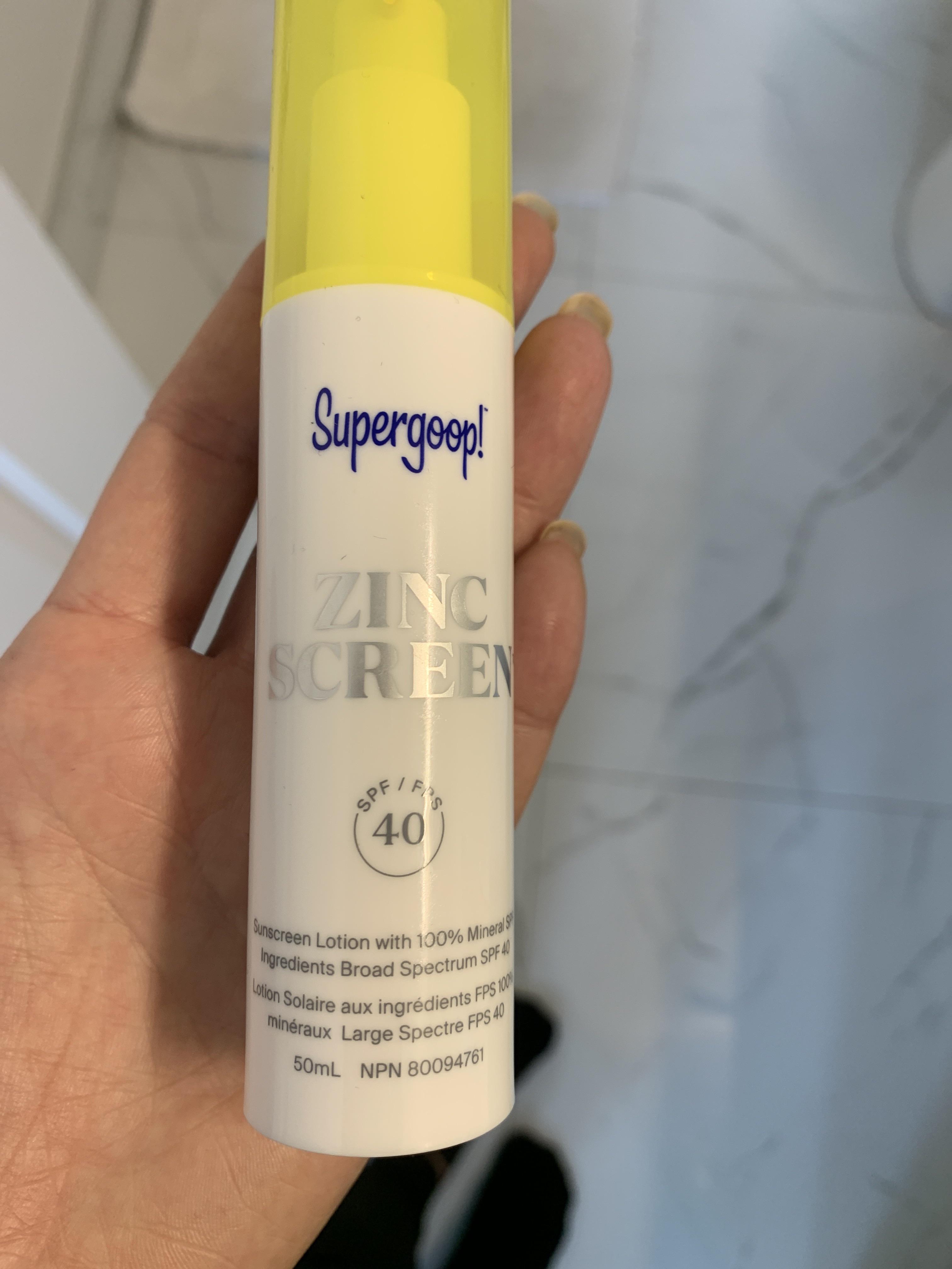 Has anyone used Supergoop Zinc Sunscreen? Thoughts? r/Rosacea