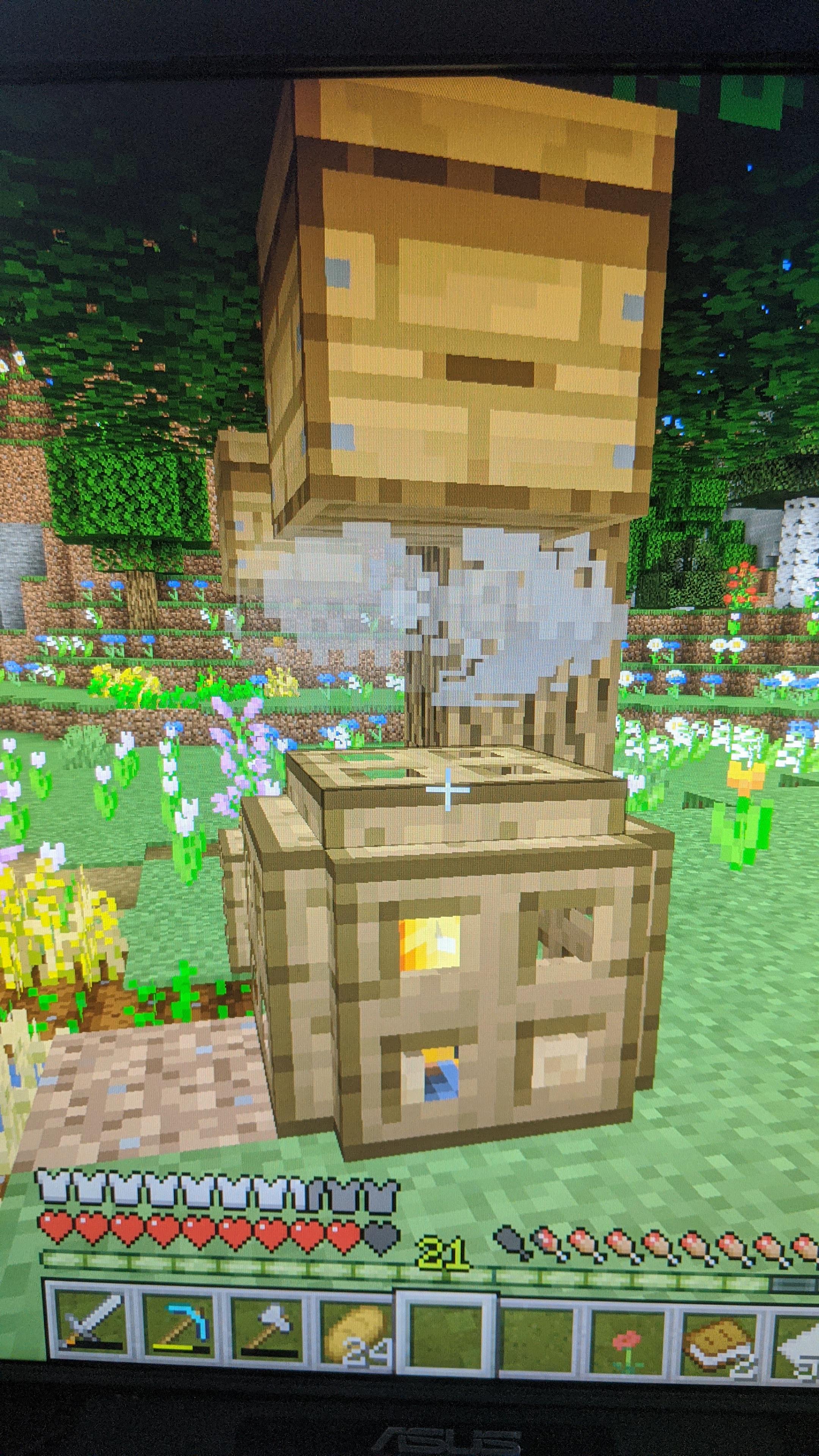 Minecraft I made it so wherever I look explodes Minecraft Community