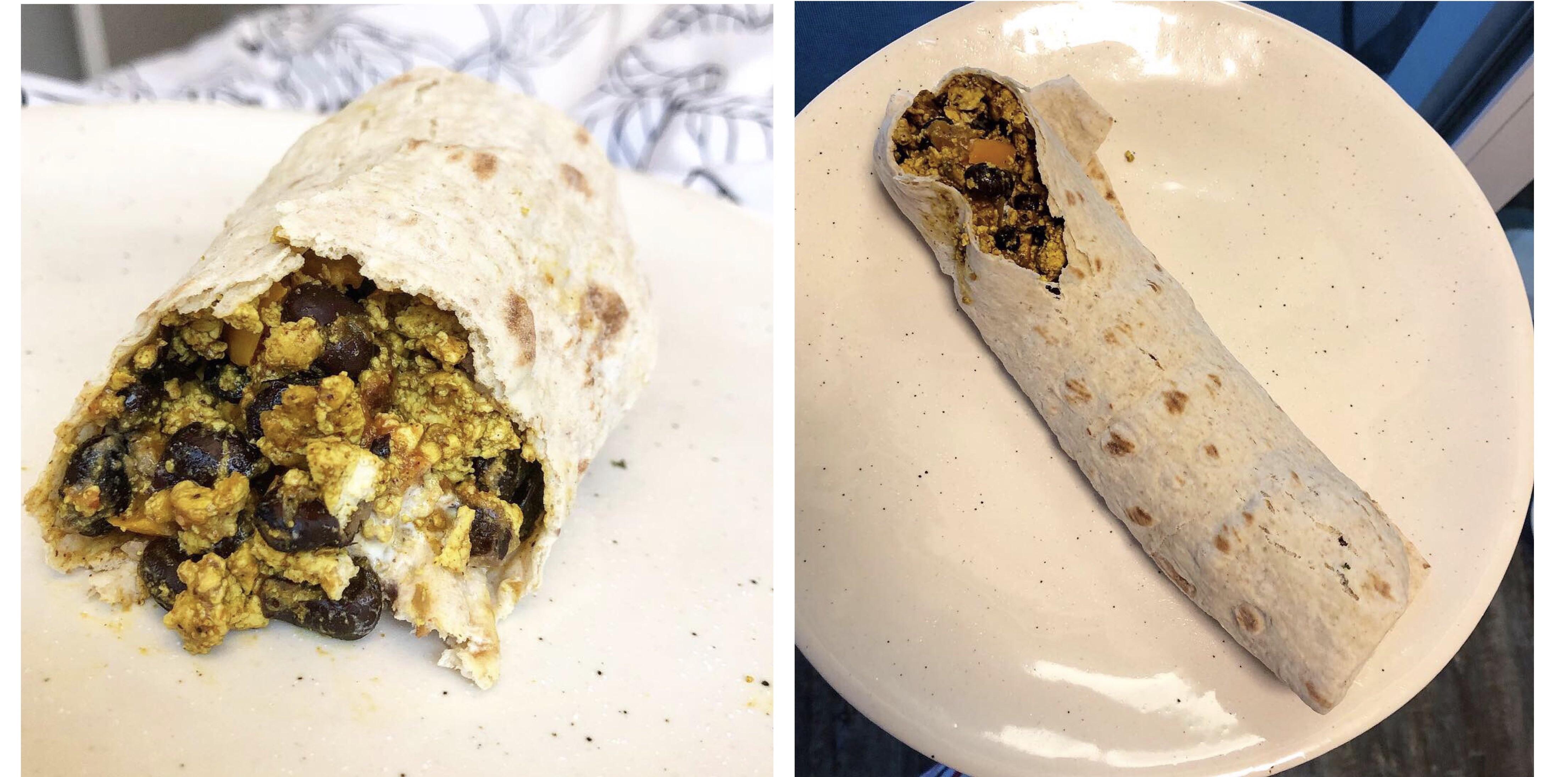 440 calories of massive burrito godliness 🤤 r/vegan1200isplenty