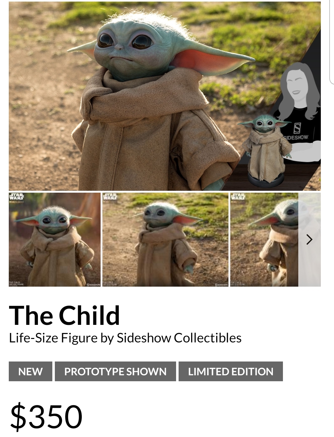 Life size baby Yoda Figure r/BabyYoda