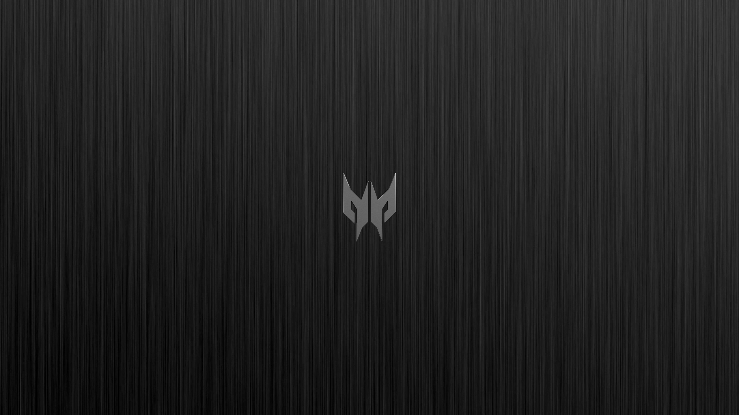 Acer Predator Logo On Brushed Metal 2560x1440 Wallpapers