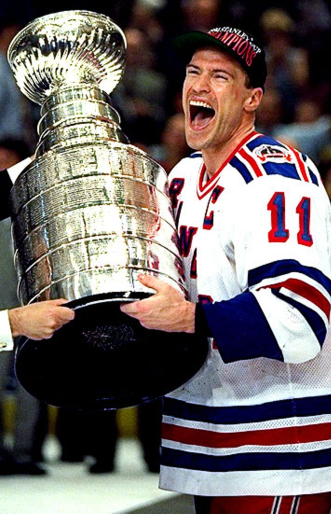 On June 14, 1994, The New York Rangers defeat The Vancouver Canucks 4